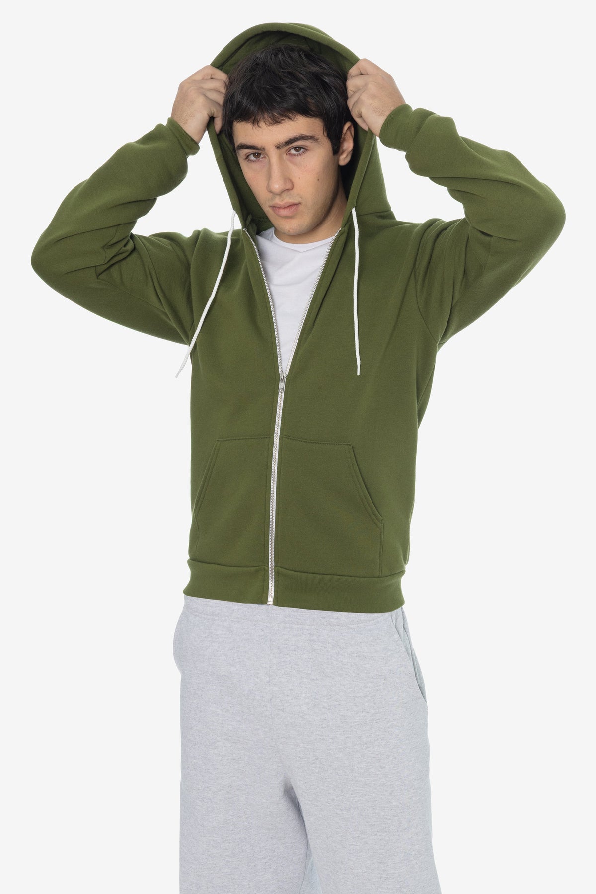 F97 - 8.2 oz 50/50 Zip Hoodie