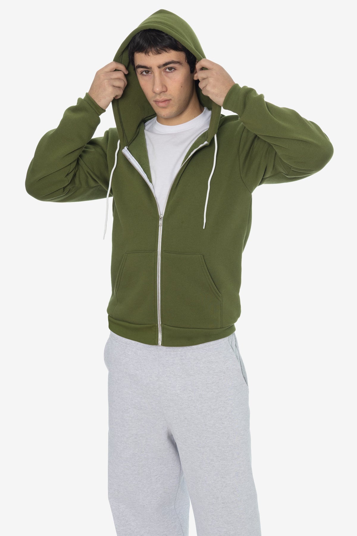 F97 - 8.2 oz 50/50 Zip Hoodie