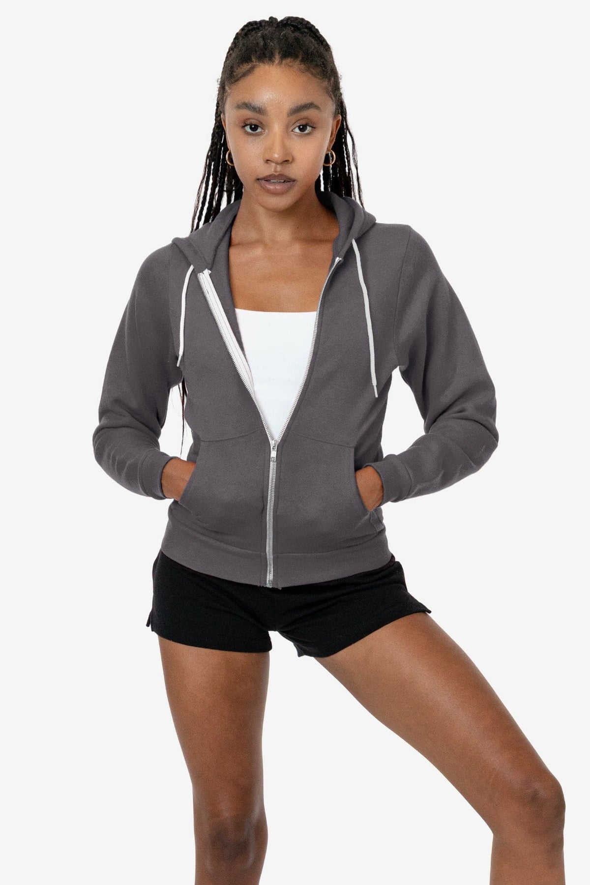 F97 - 8.2 oz 50/50 Zip Hoodie