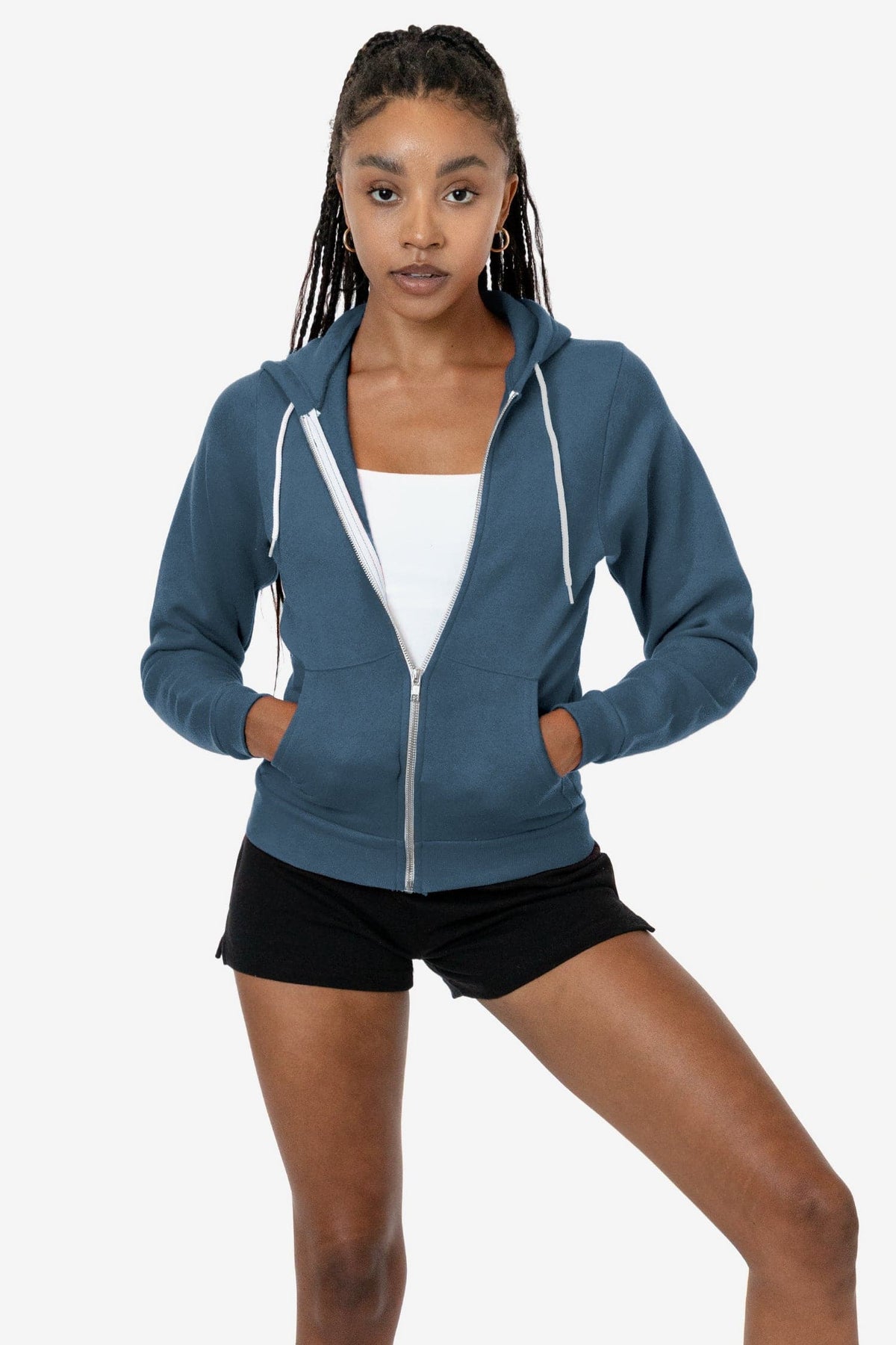 F97 - 8.2 oz 50/50 Zip Hoodie