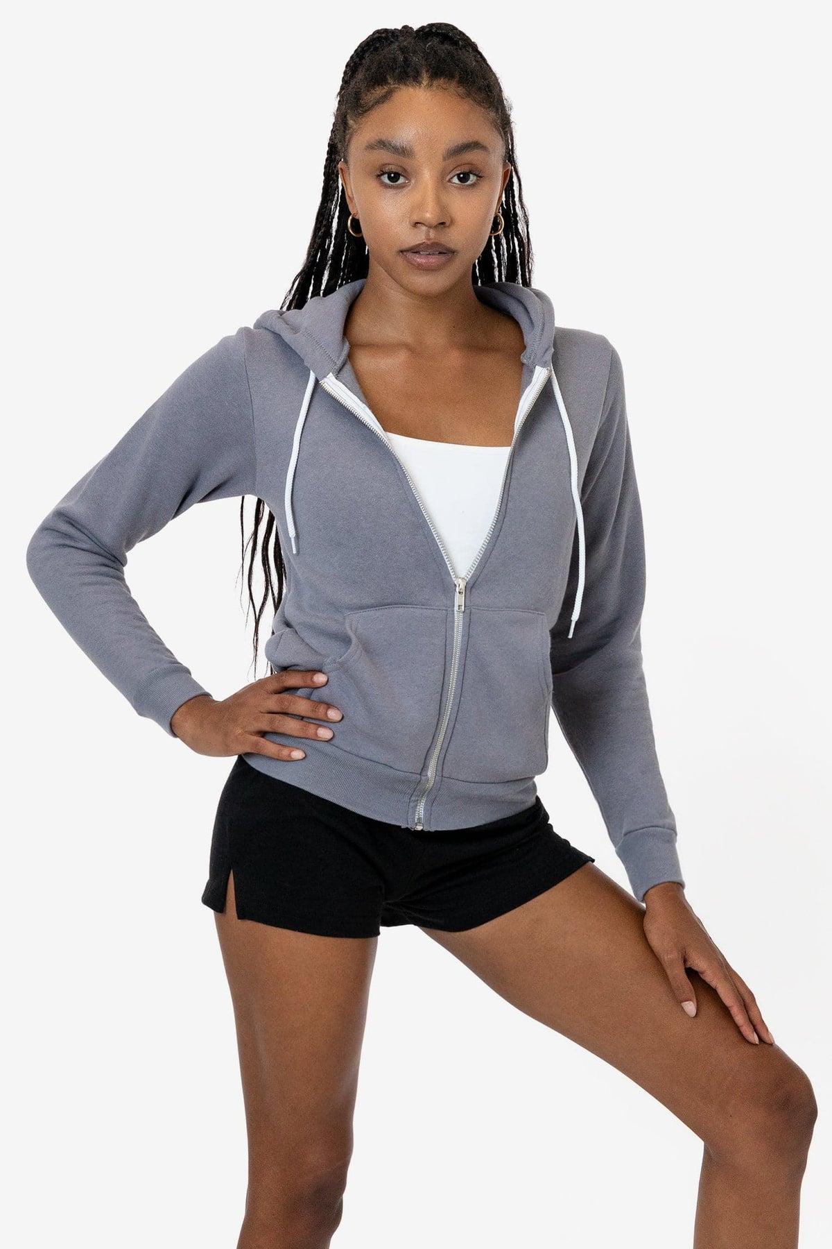 F97 - 8.2 oz 50/50 Zip Hoodie