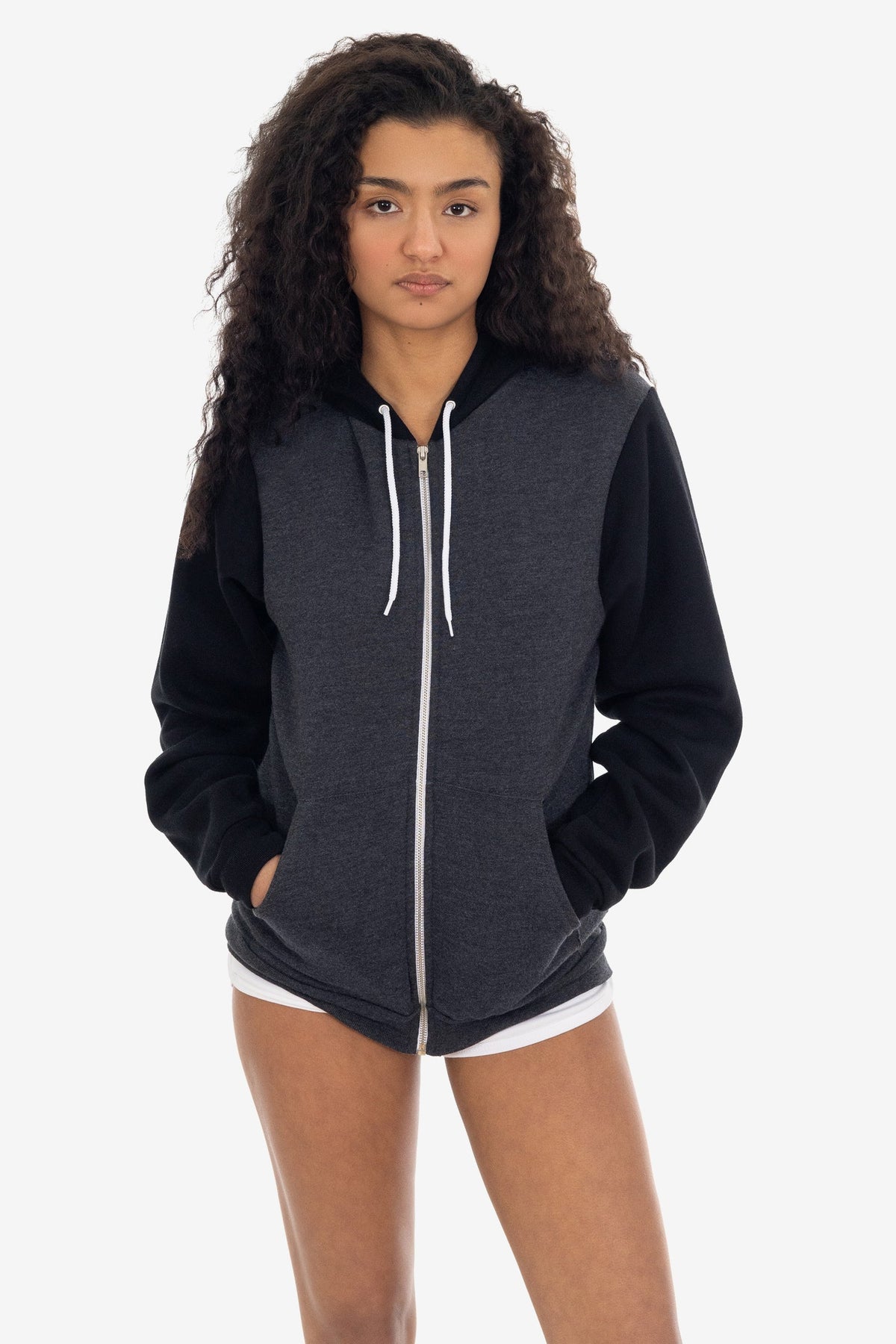 F97 - 8.2 oz 50/50 Zip Hoodie