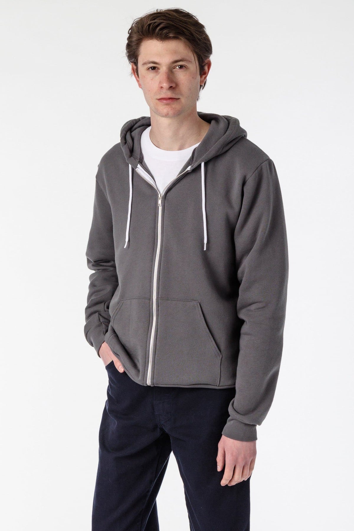 F97 - 8.2 oz 50/50 Zip Hoodie