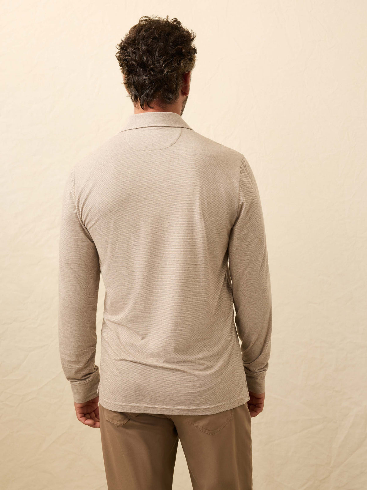 Long-Sleeve Movement Polo - Mountain Bark Feeder
