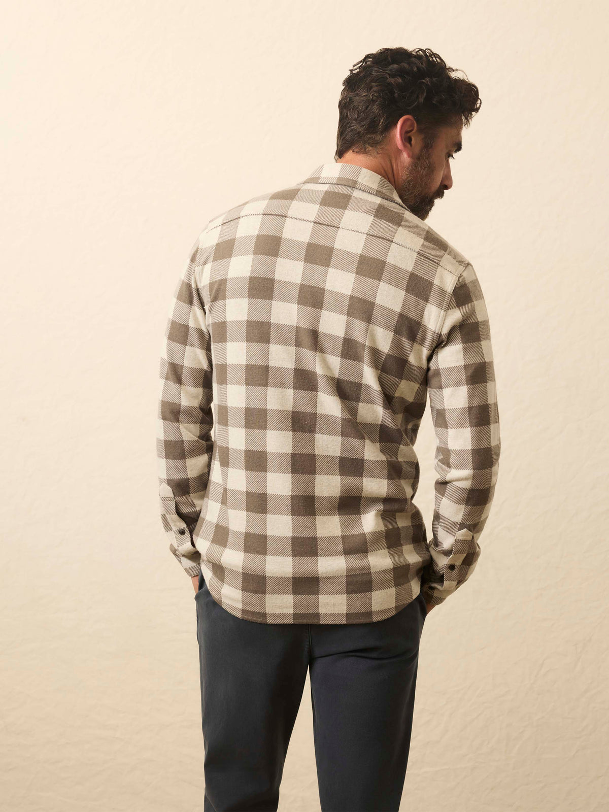 Legend Sweater Shirt - Brown Oat Buffalo