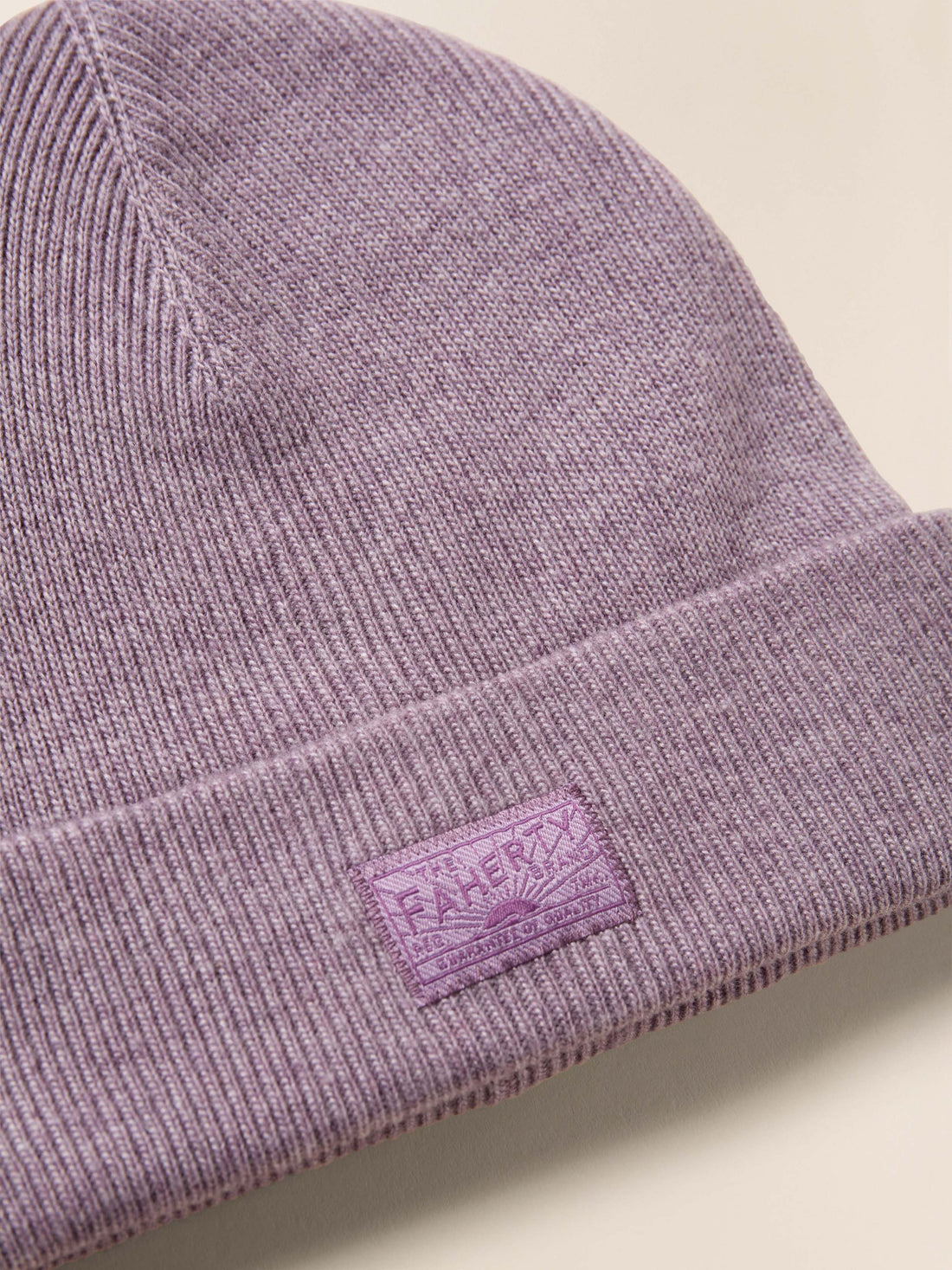 Faherty Essential Beanie - Vintage Violet