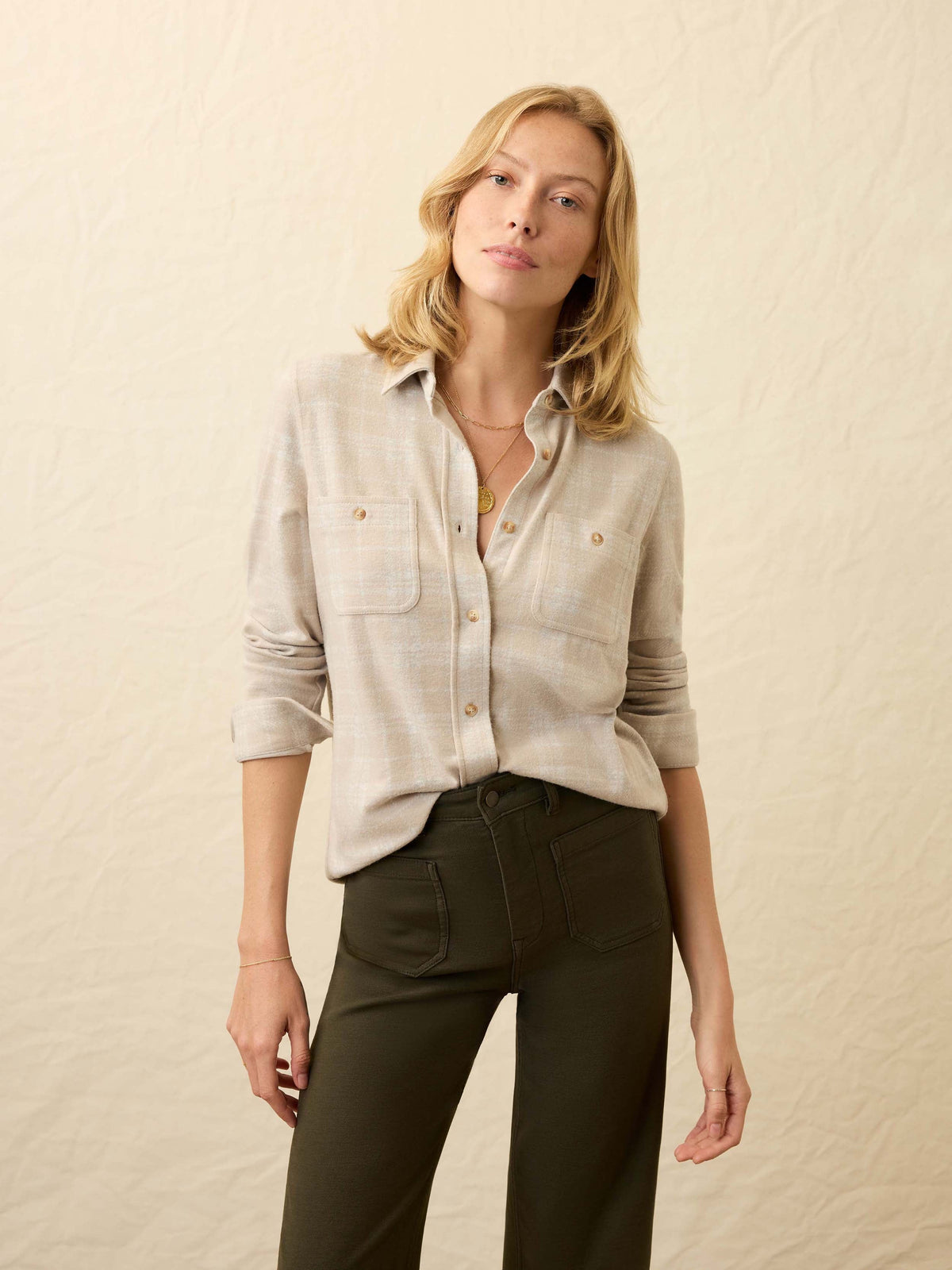 Legend Sweater Shirt - Desert Plains Plaid
