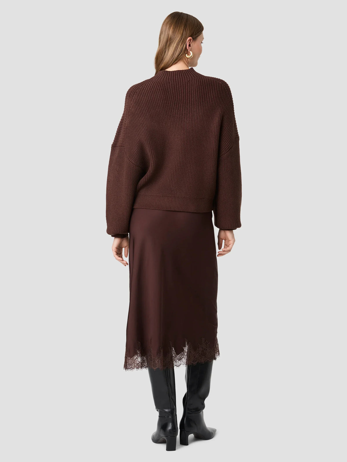 BABYSOFT MOCKNECK RIB PULLOVER