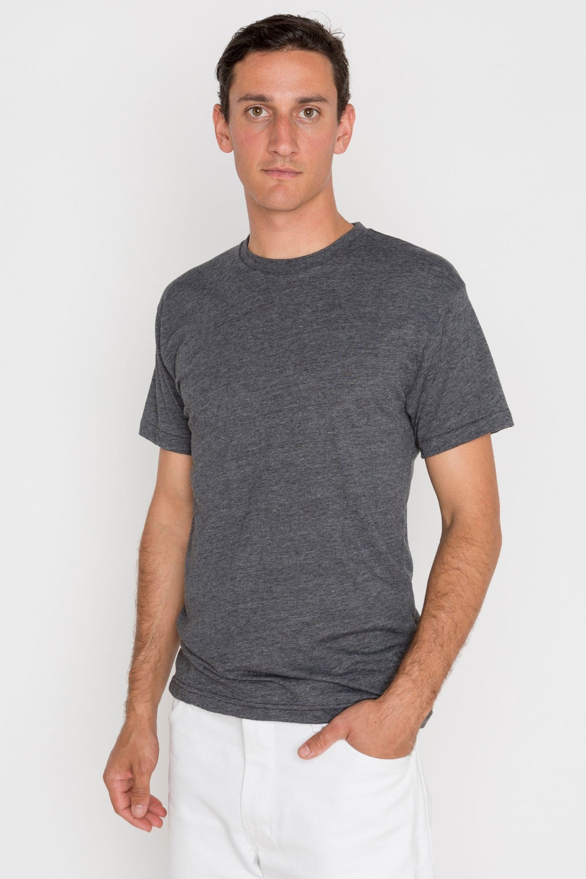 FF01 - Poly-Cotton Crew Neck T-Shirt