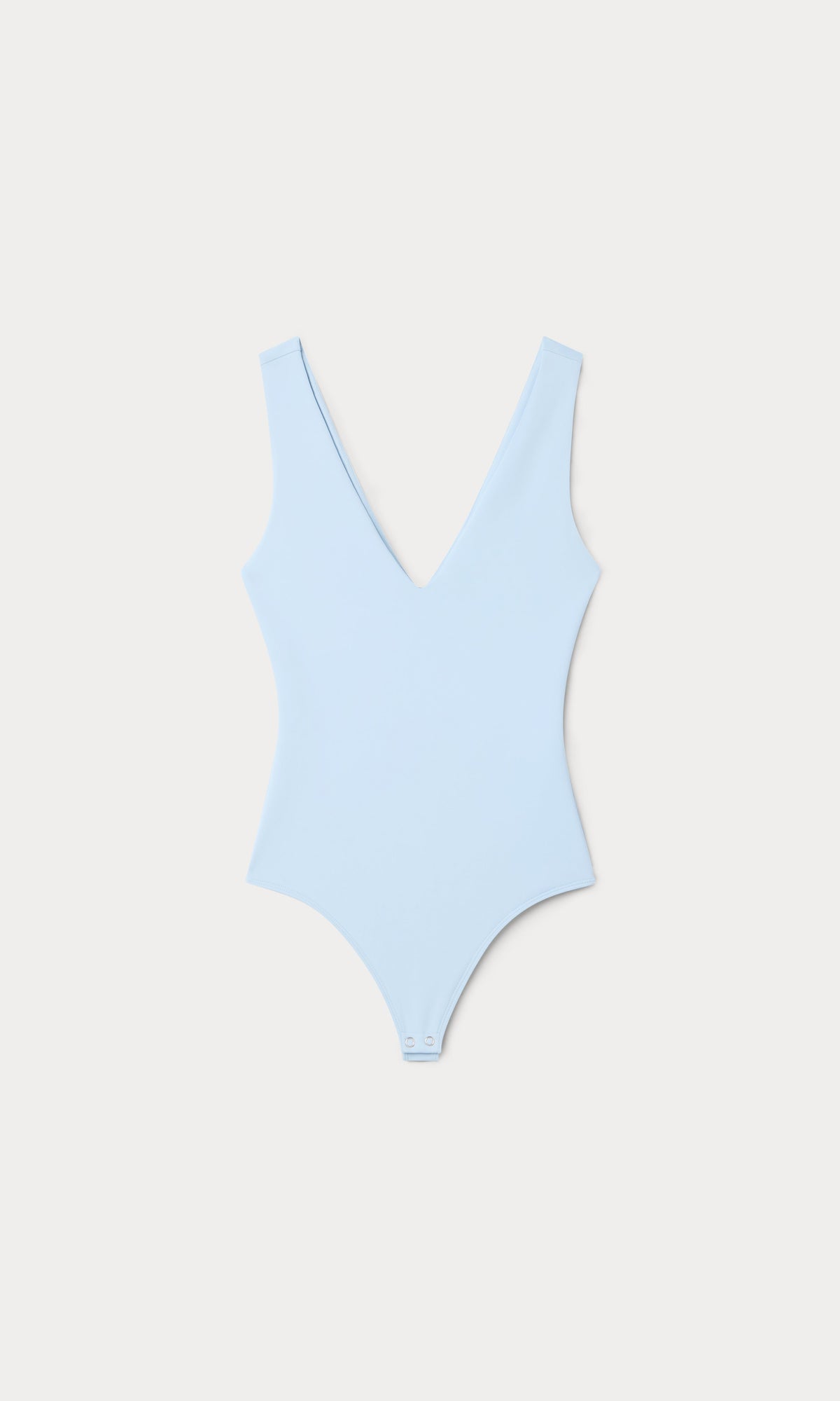 THE SCULPTING DEEP V BODYSUIT | SKY