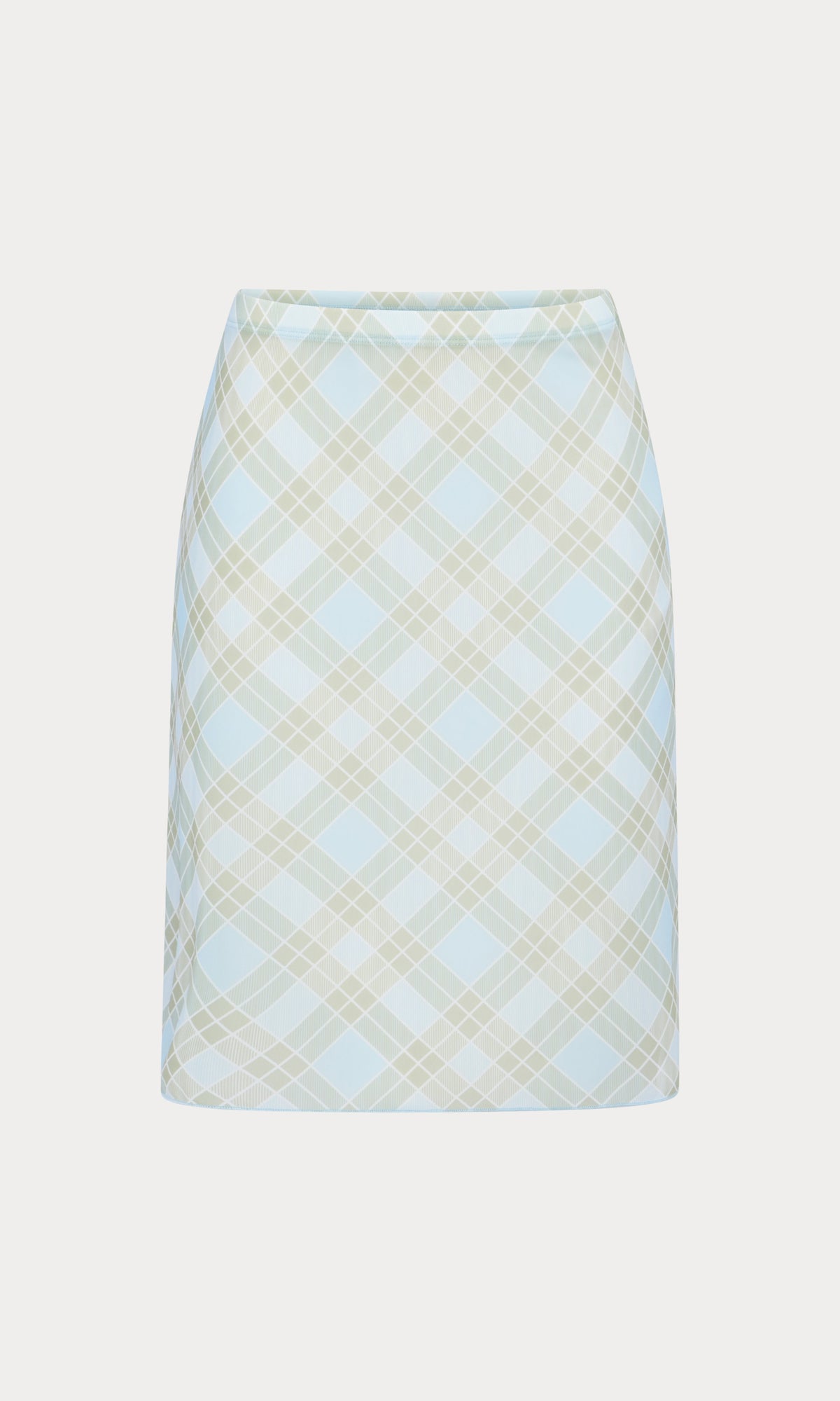 THE MESH MIDI SKIRT | SUMMER PLAID HONEY