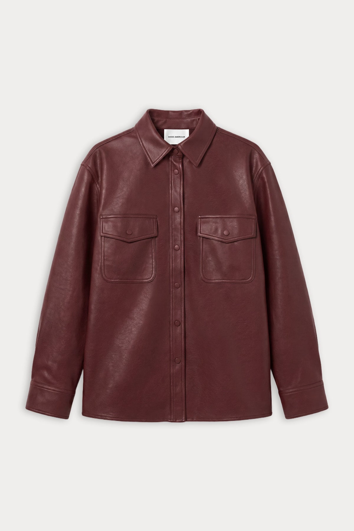 THE BETTER THAN LEATHER CLASSIC SHIRT | BERRY NOIR