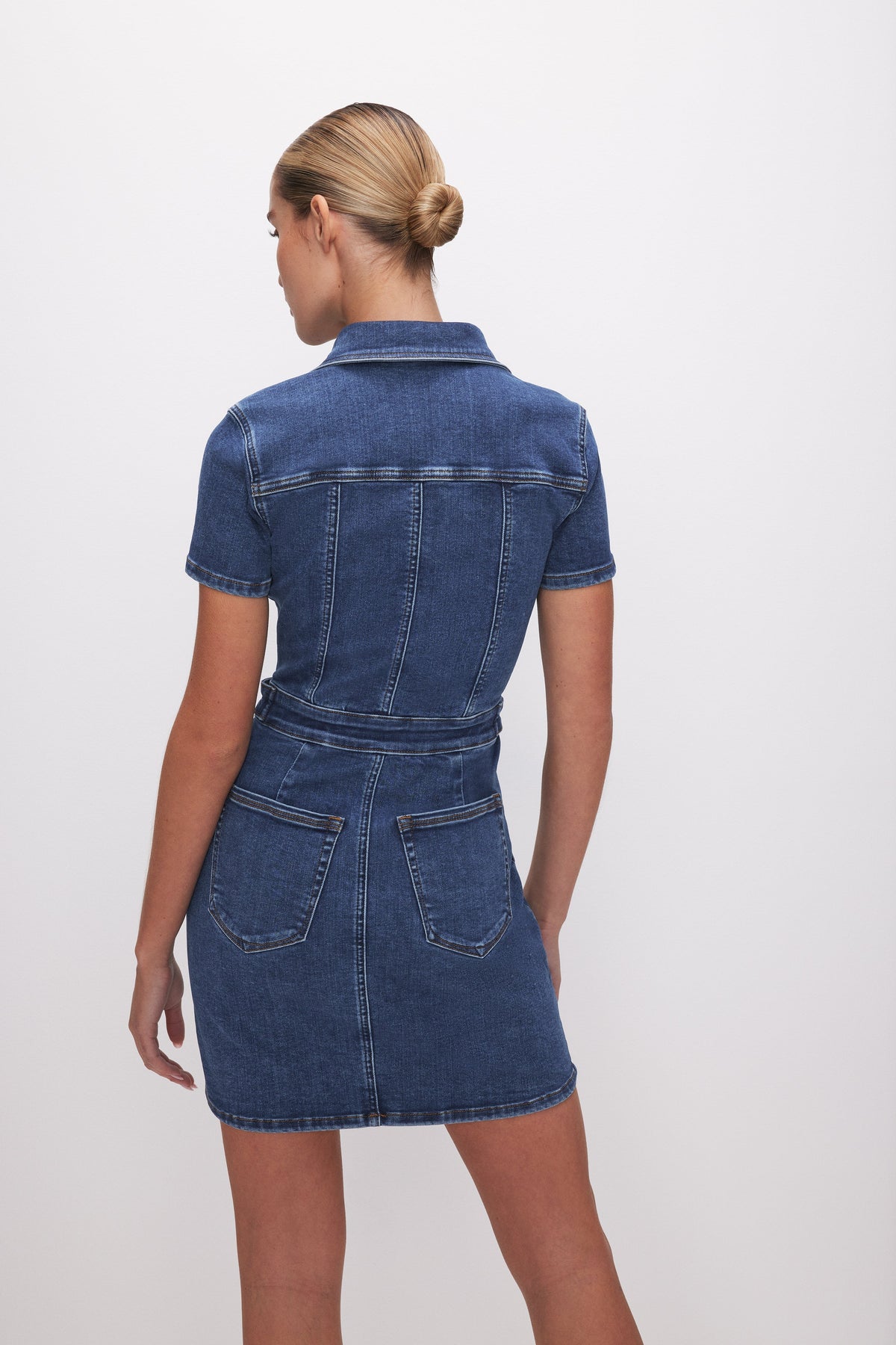 FIT FOR SUCCESS MINI DRESS | INDIGO594
