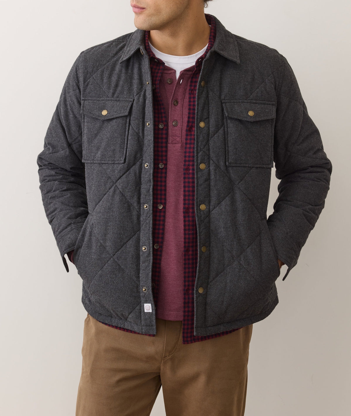 Olin Quilted Overshirt