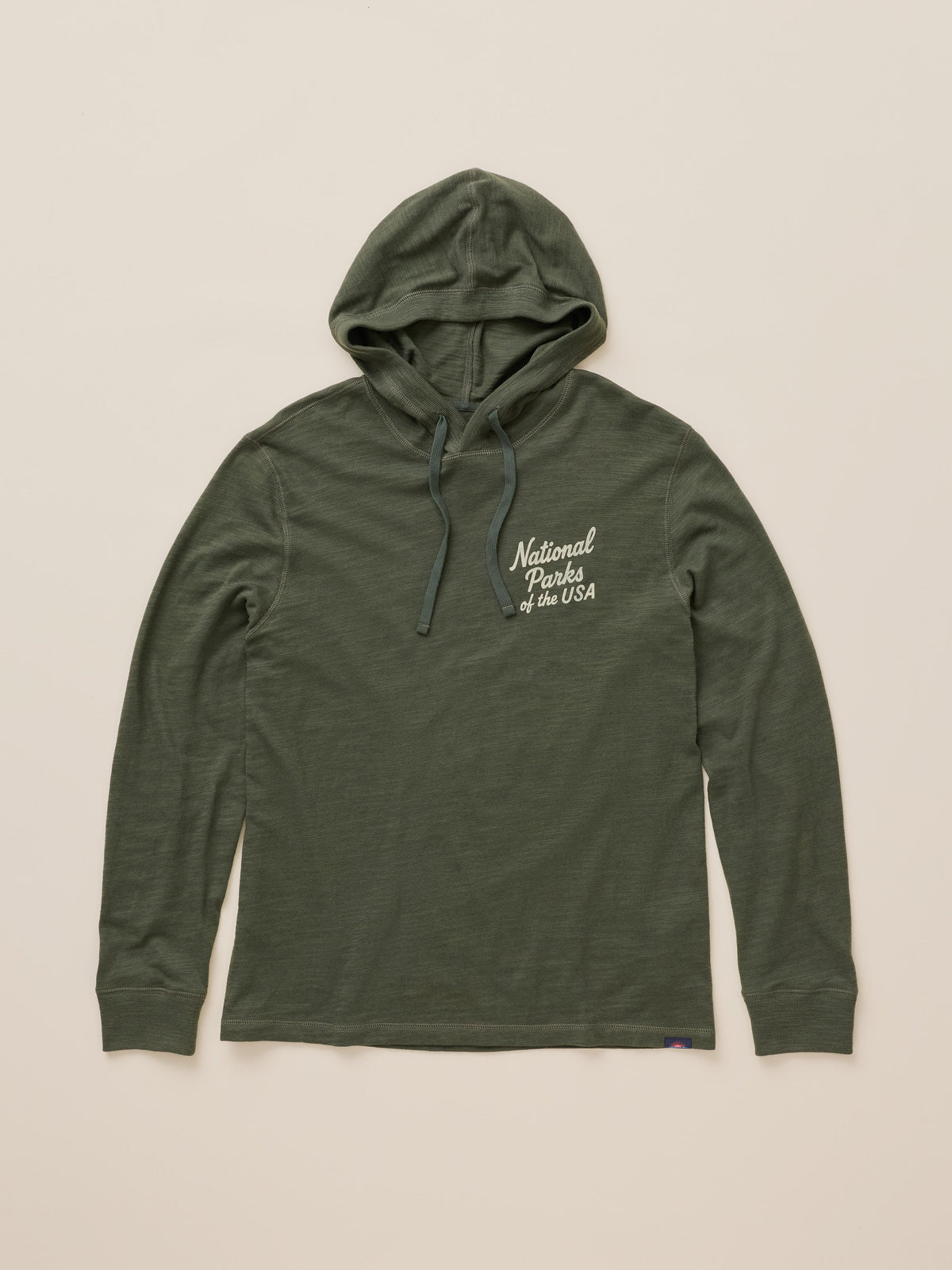 Faherty x Parks Project National Parks Sunwashed Organic Hoodie - Forest Grove