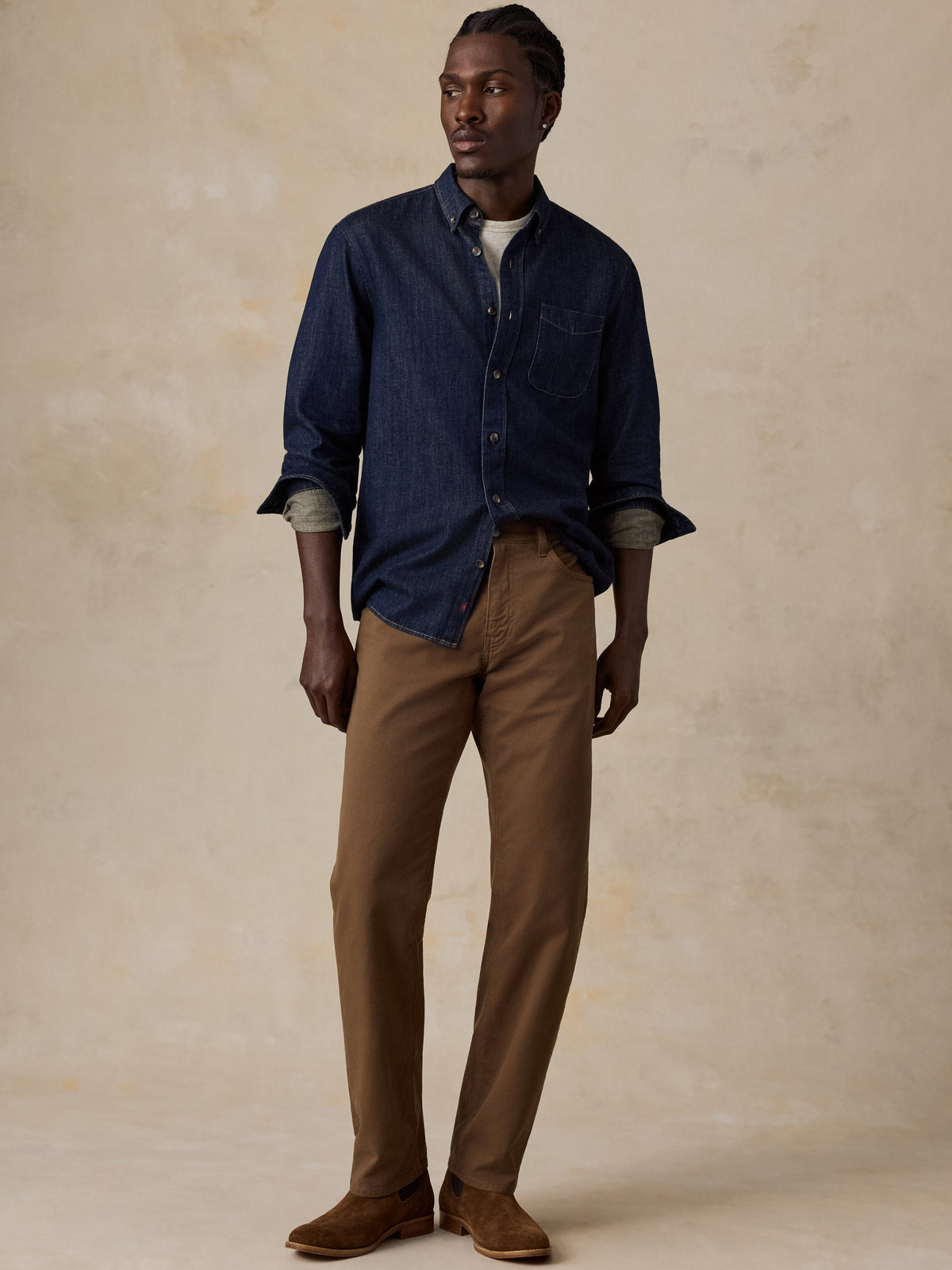 Original Cotton Denim Shirt - Harbor Coast Wash