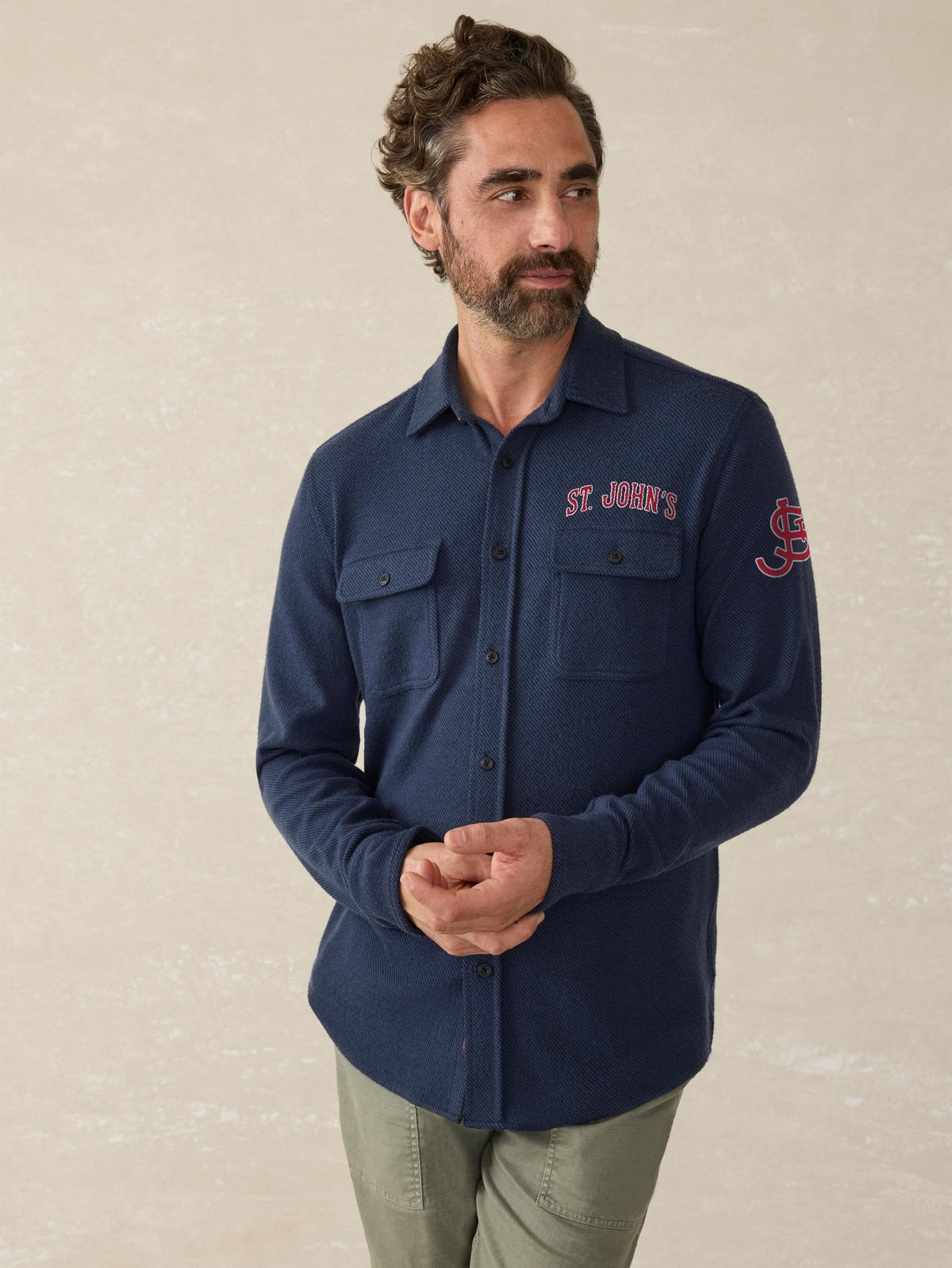 St. John's Legend Sweater Shirt - Brighton Navy Twill