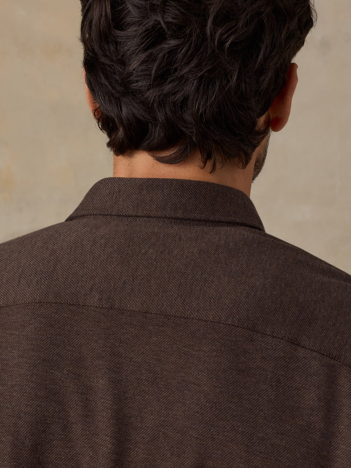 Coastline Knit Shirt - Brown Road Twill