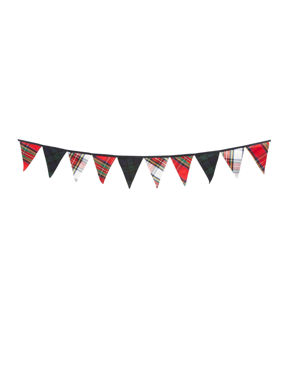 Mixed Tartan Flag Bunting
