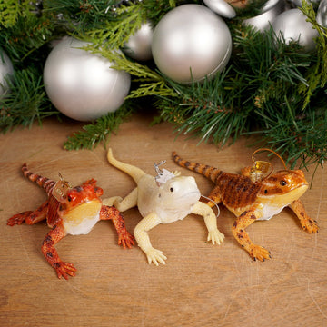 Noble Gems Bearded Dragon Ornaments