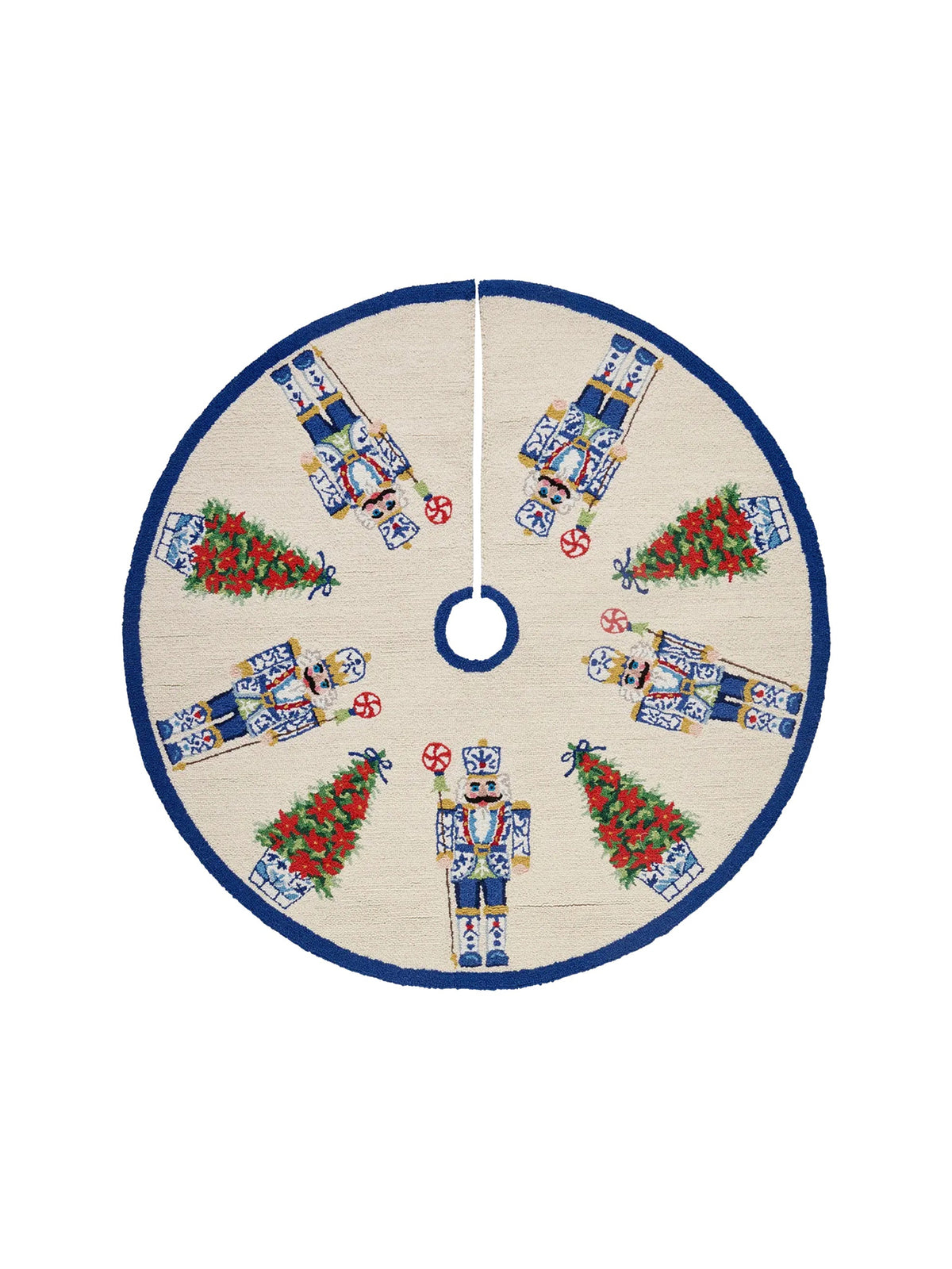 Nutcracker Chinoiserie Hook Tree Skirt