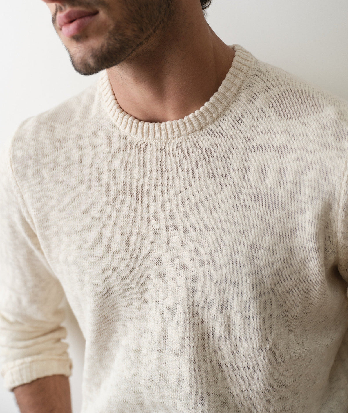 Slub Crew Sweater