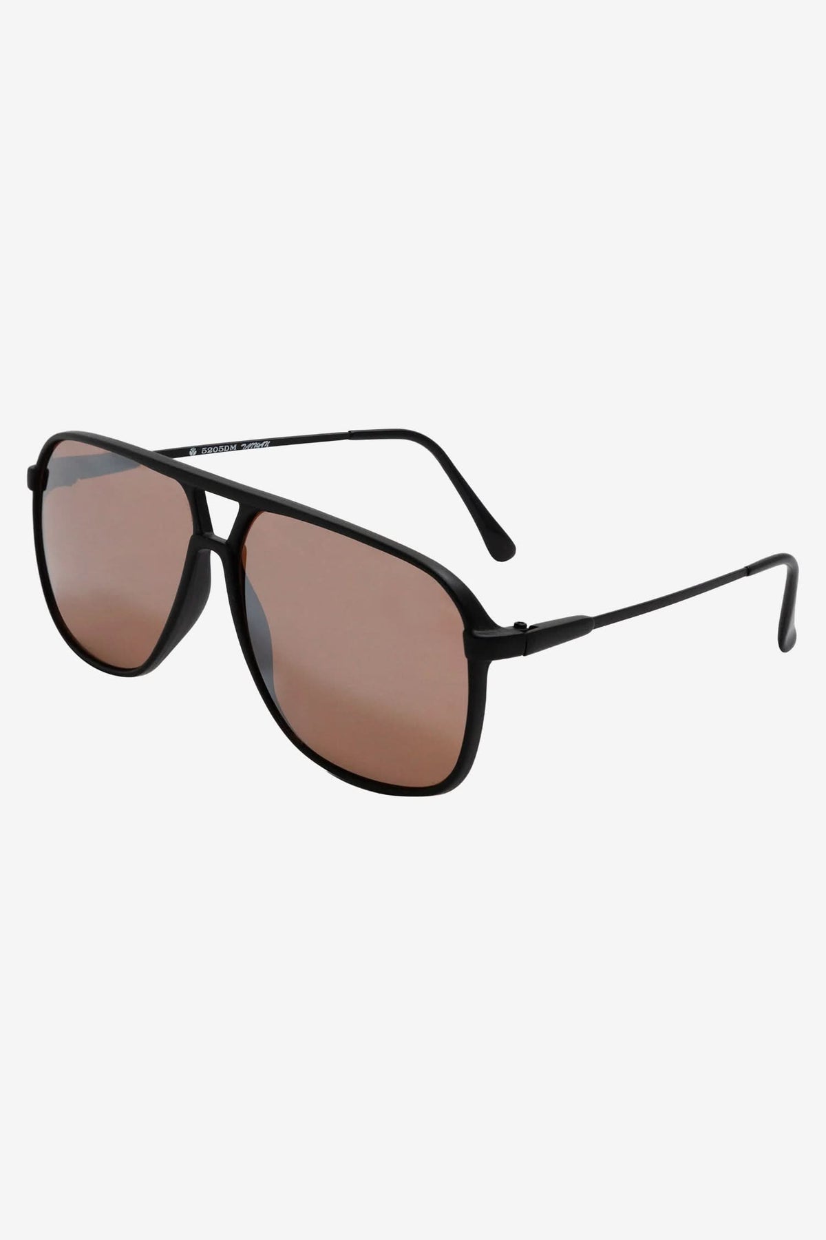 SGVN39 - Unisex Aviator Black Sunglasses