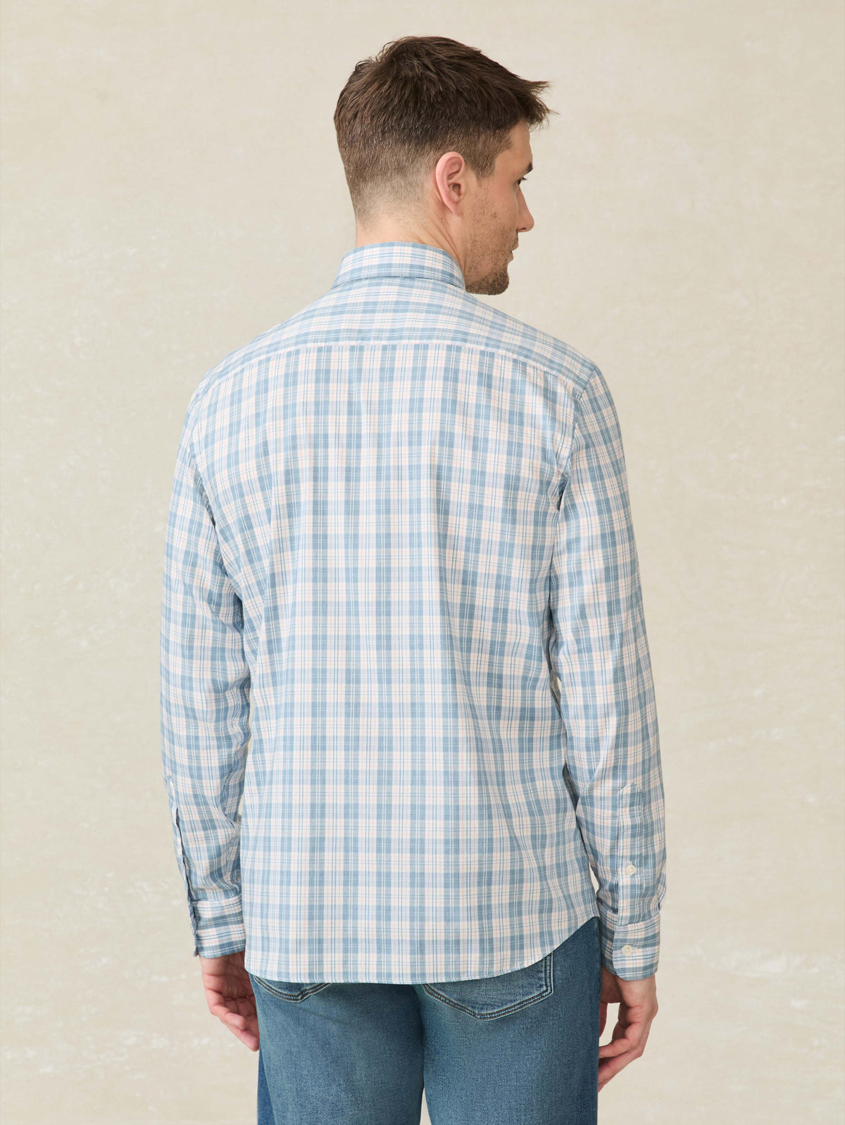 The Movement Shirt - Cloud Lake Plaid