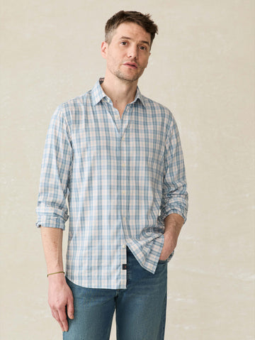 The Movement Shirt - Cloud Lake Plaid
