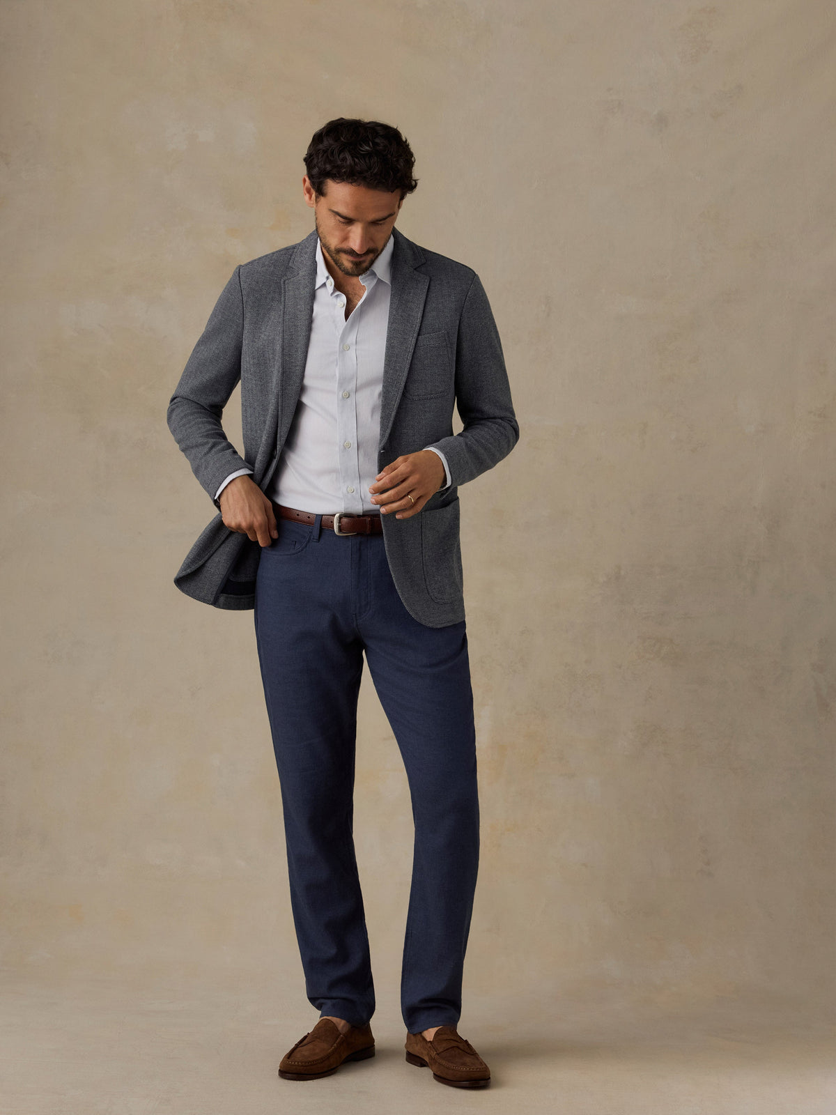 Movement Linen 5-Pocket Pant - Deep Sea Navy