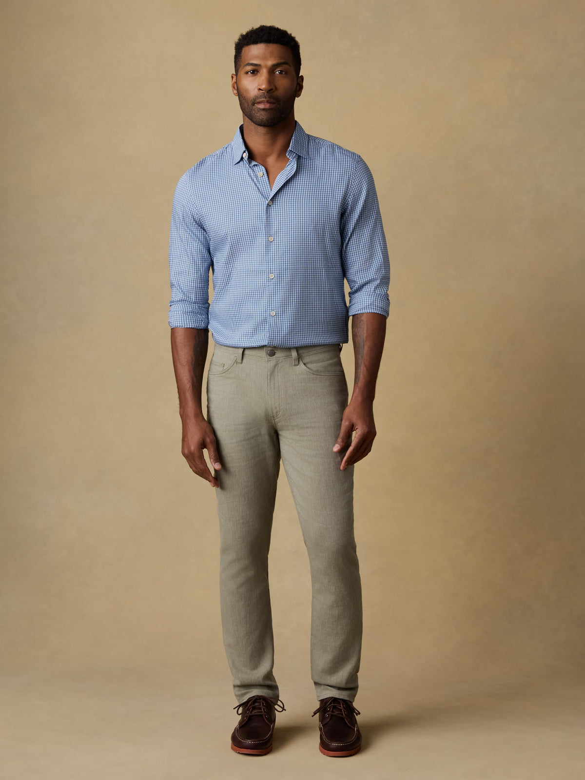 Movement Linen 5-Pocket Pant - Sage Cliff