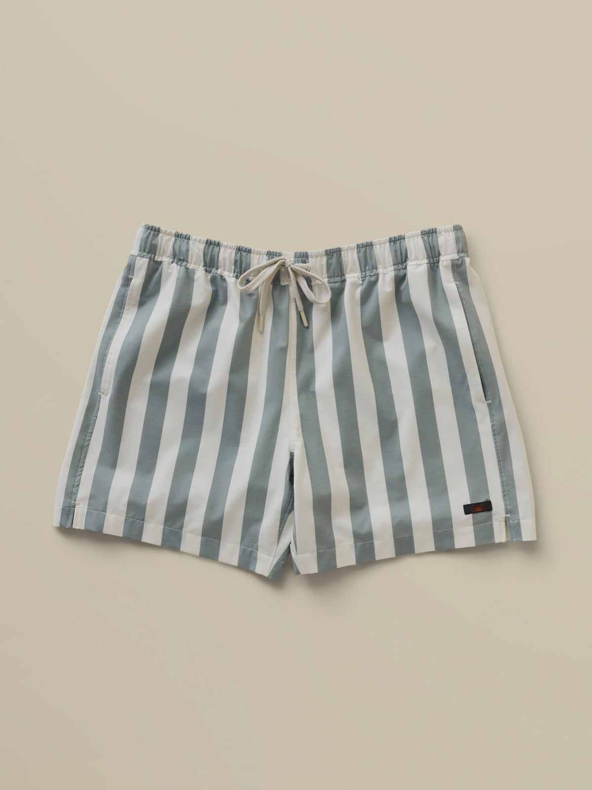 All Day Trunk (6") - Sage Awning Stripe
