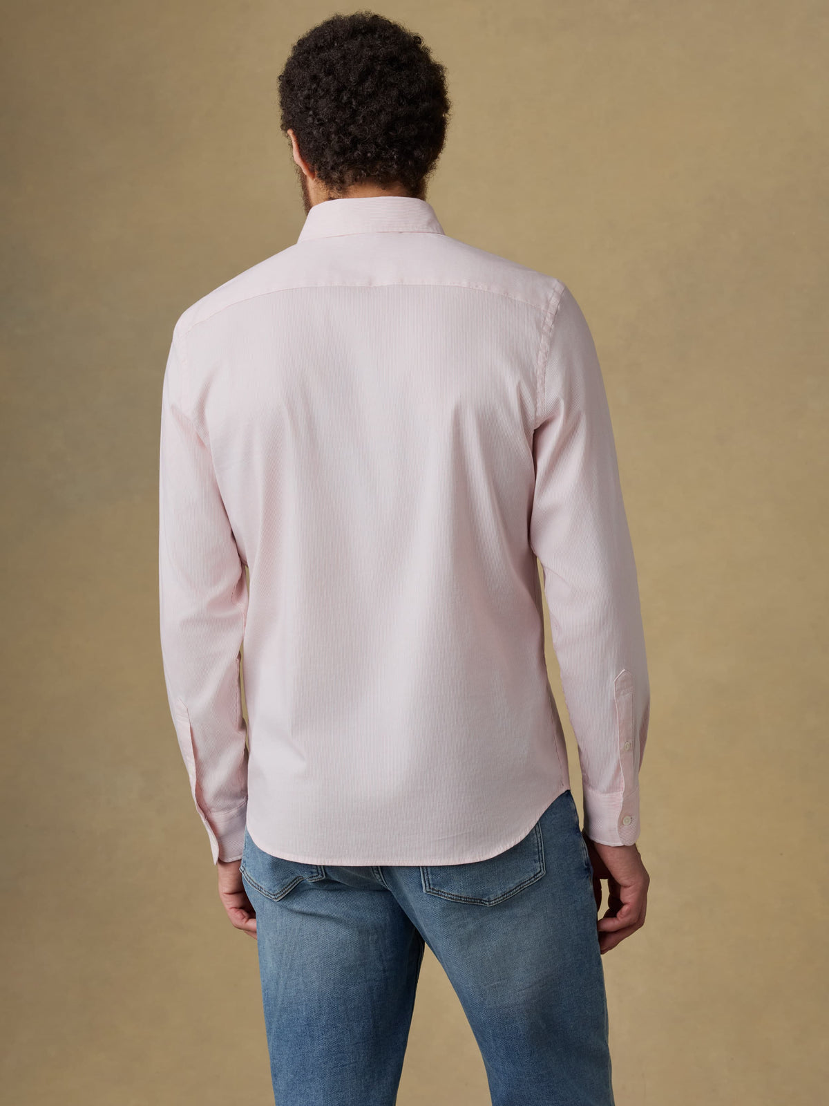 The Movement Shirt - Faded Rose Stripe