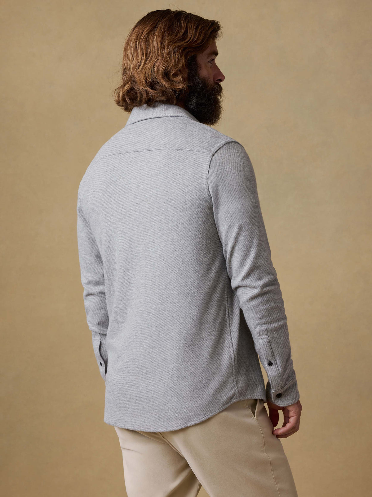 Legend Sweater Shirt - Fossil Grey Twill