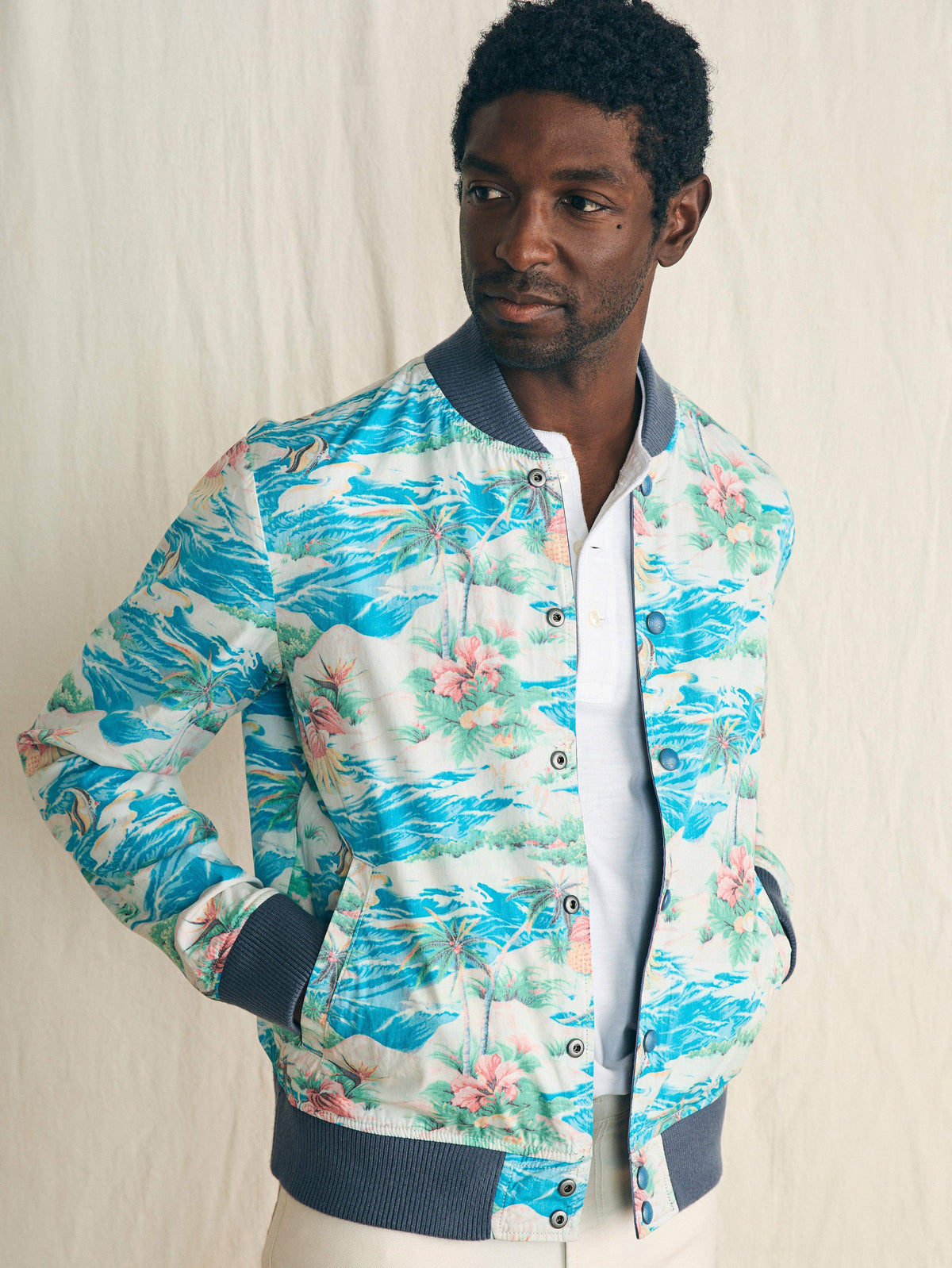 Reversible Surf Shop Jacket - Malibu
