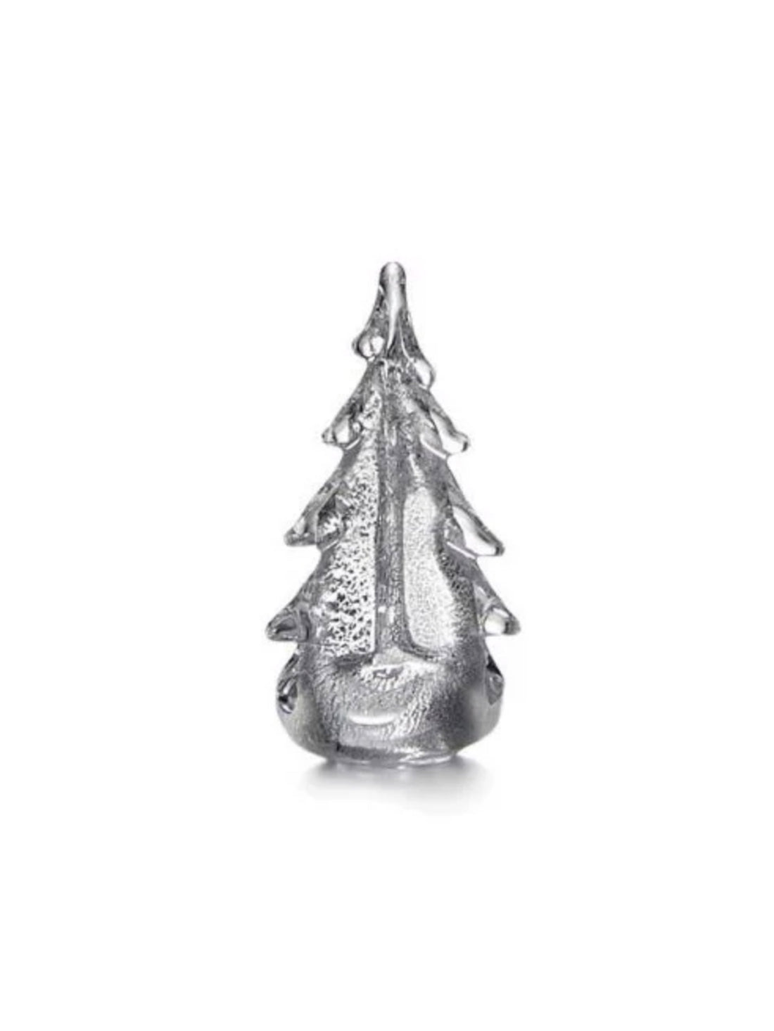 Simon Pearce Silver Leaf Evergreen