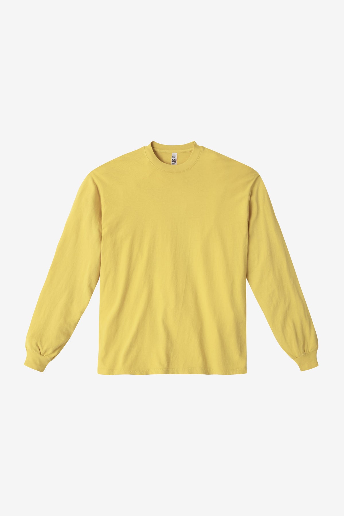 1807GD Unisex - 6.5oz Long Sleeve Garment Dye Crew Neck T-Shirt