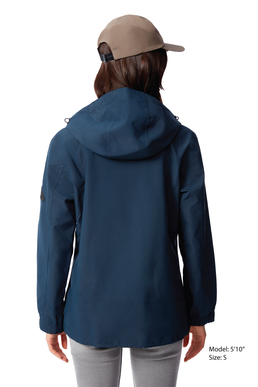 TAHSIS | WOMEN'S WATERPROOF RAIN JACKET, NAVY