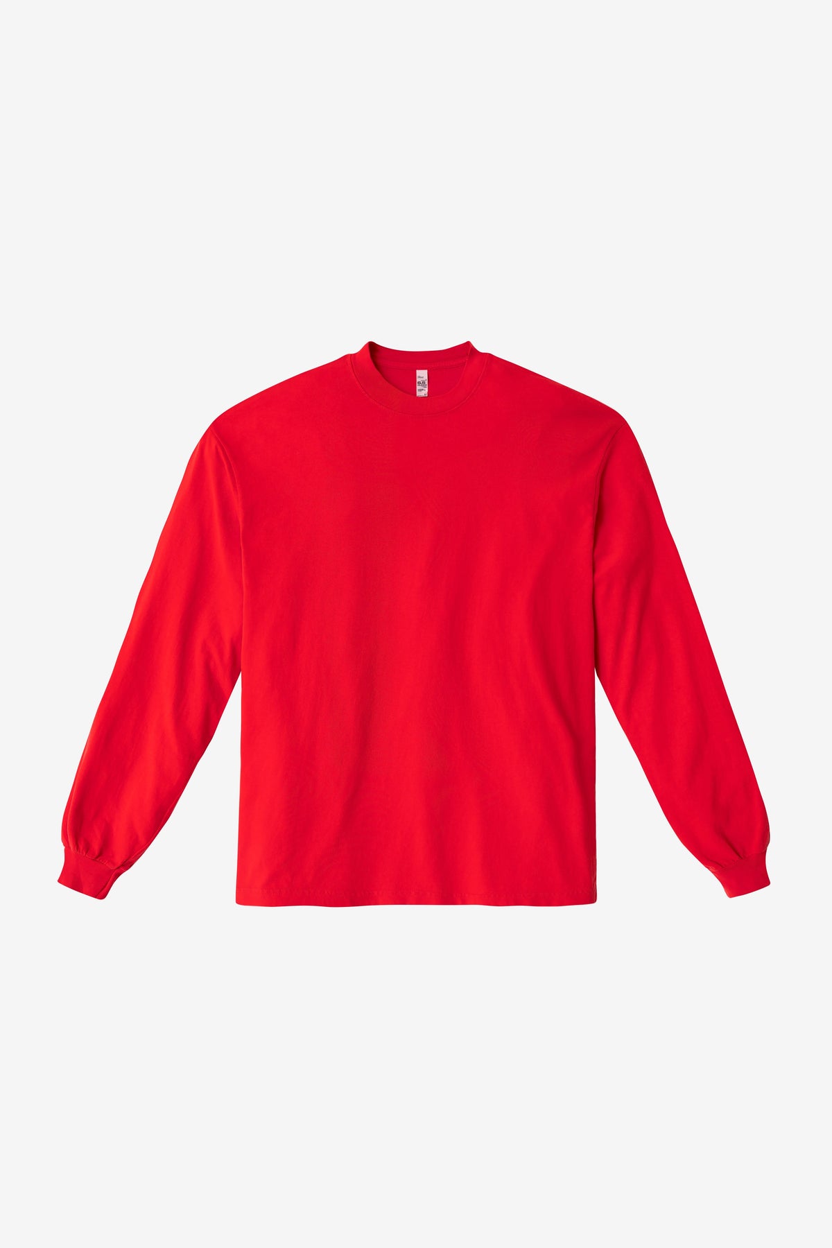 1807GD - 6.5oz Long Sleeve Garment Dye Crew Neck T-Shirt