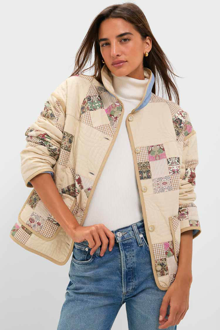 Patchwork Reversible Ava Jacket