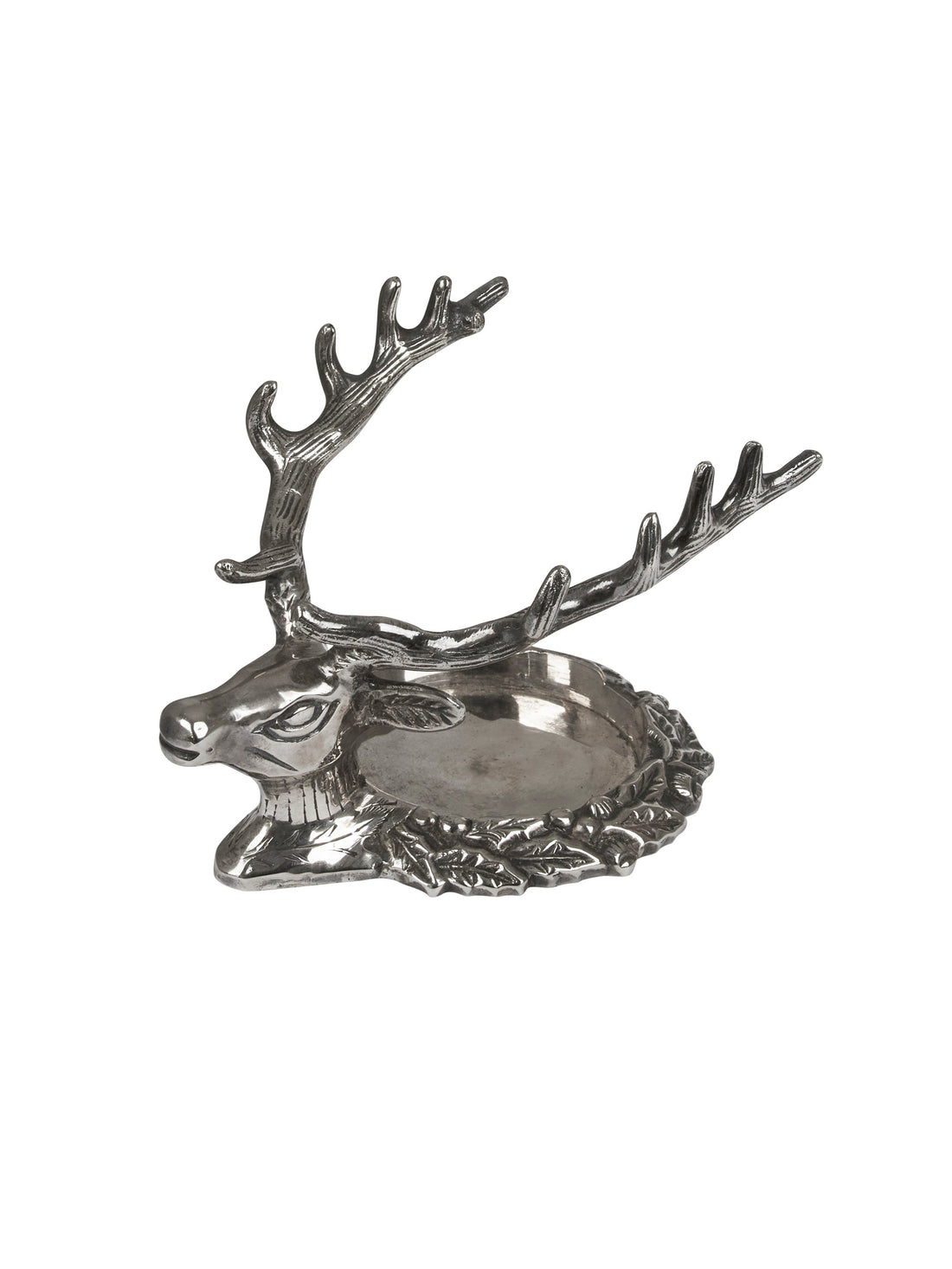 Vintage Stag and Holly Wine Bottle Holder
