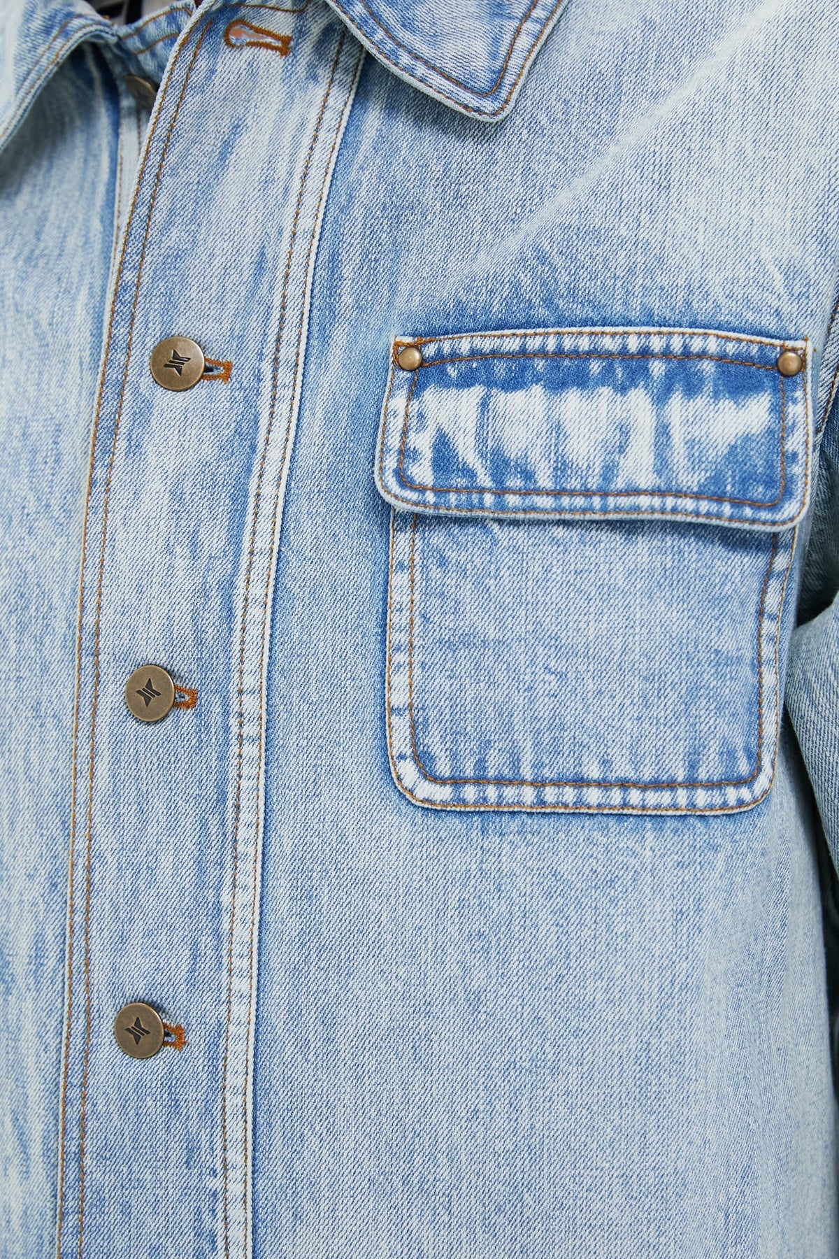 Light Wash Denim Reese Barn Jacket