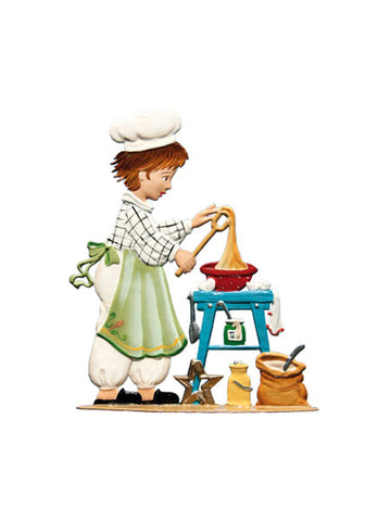 Wilhelm Schweizer Pewter Little Baker