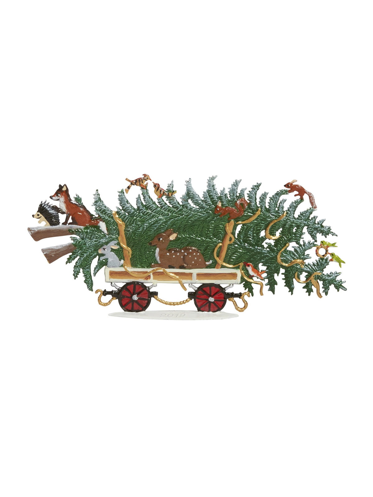 Wilhelm Schweizer Pewter Christmas Train