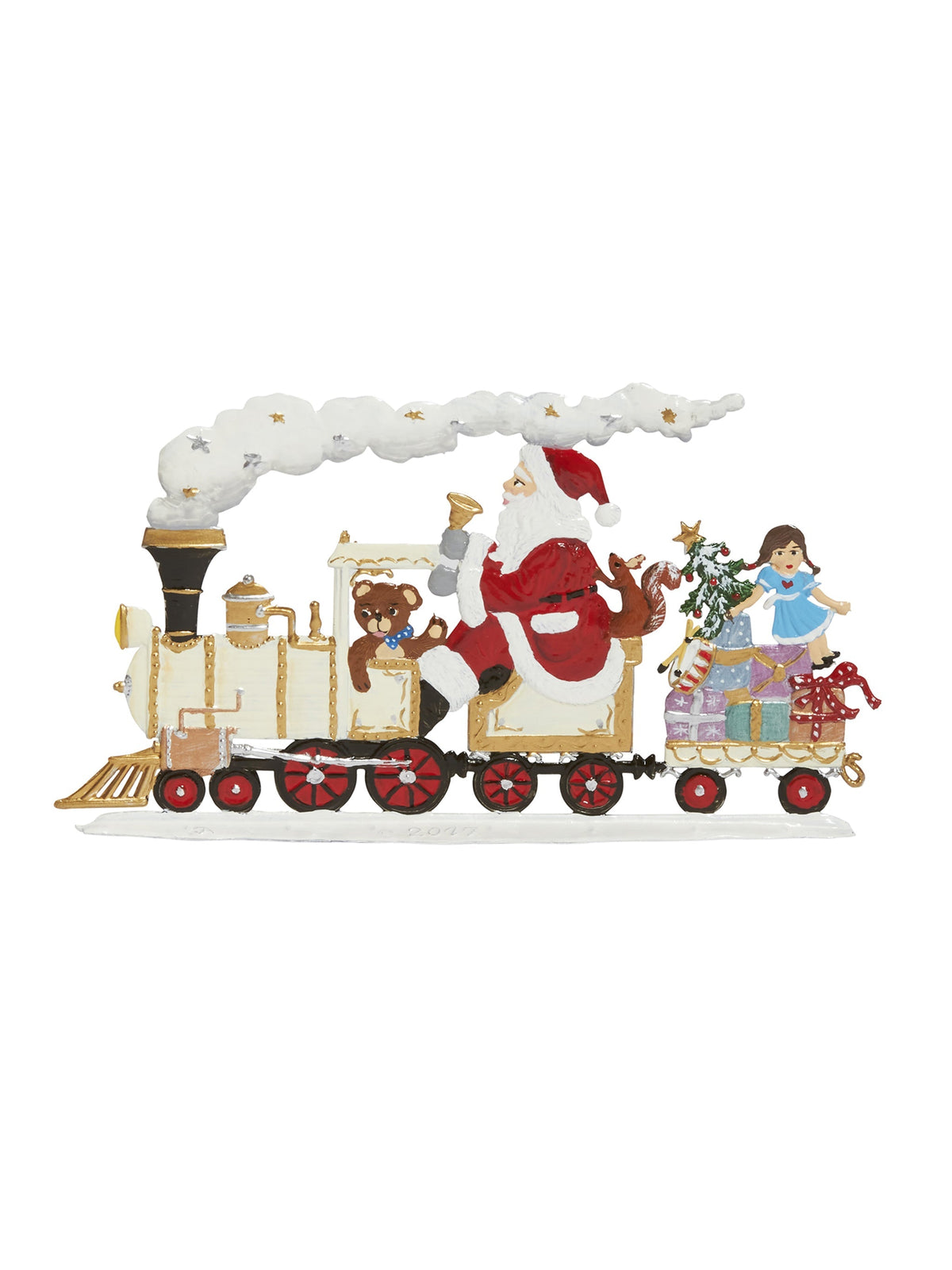 Wilhelm Schweizer Pewter Christmas Train