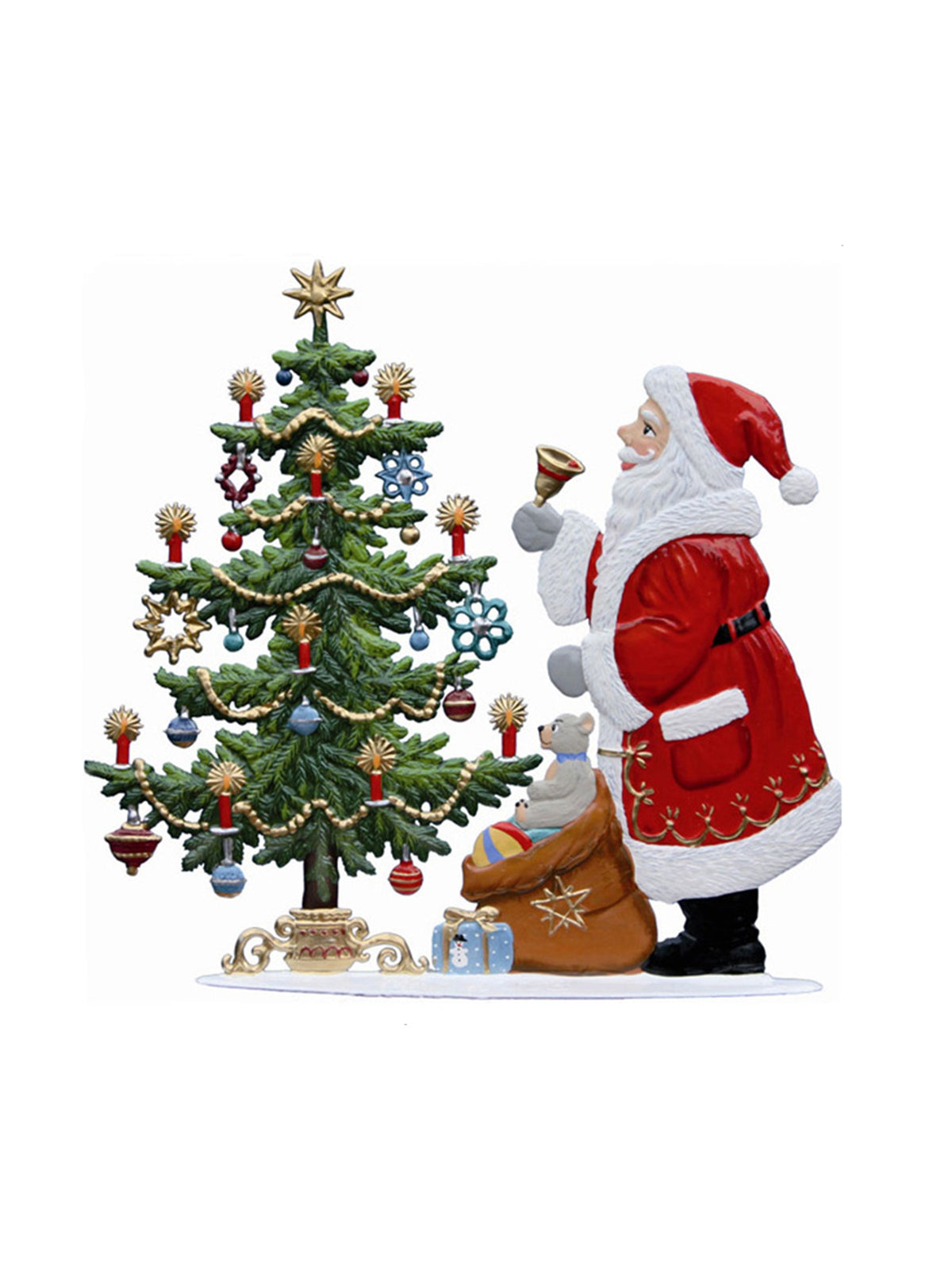 Wilhelm Schweizer Pewter Santa's Here!
