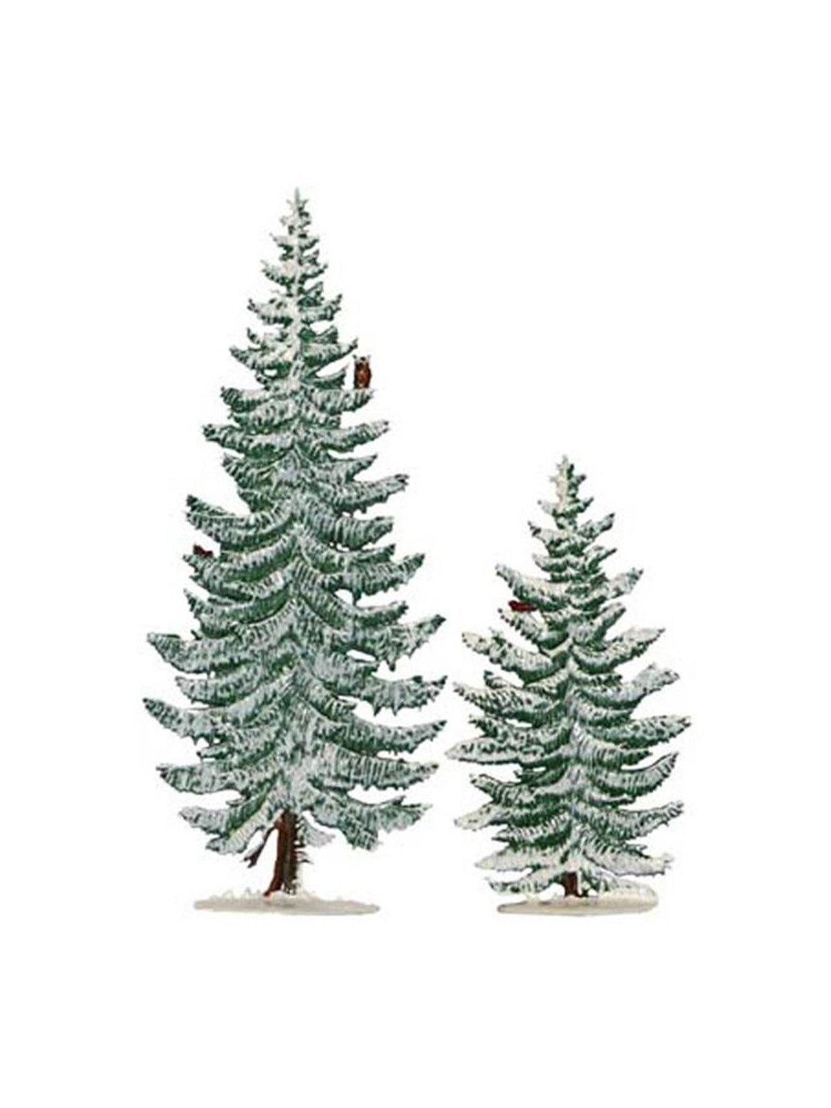 Wilhelm Schweizer Pewter Slender Winter Pine Trees