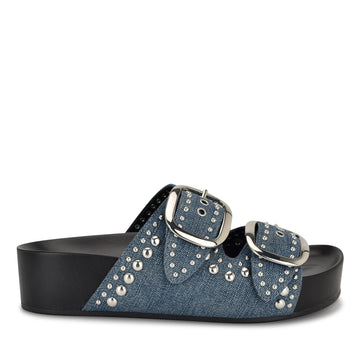 Flinne Studded Footbed Sandals
