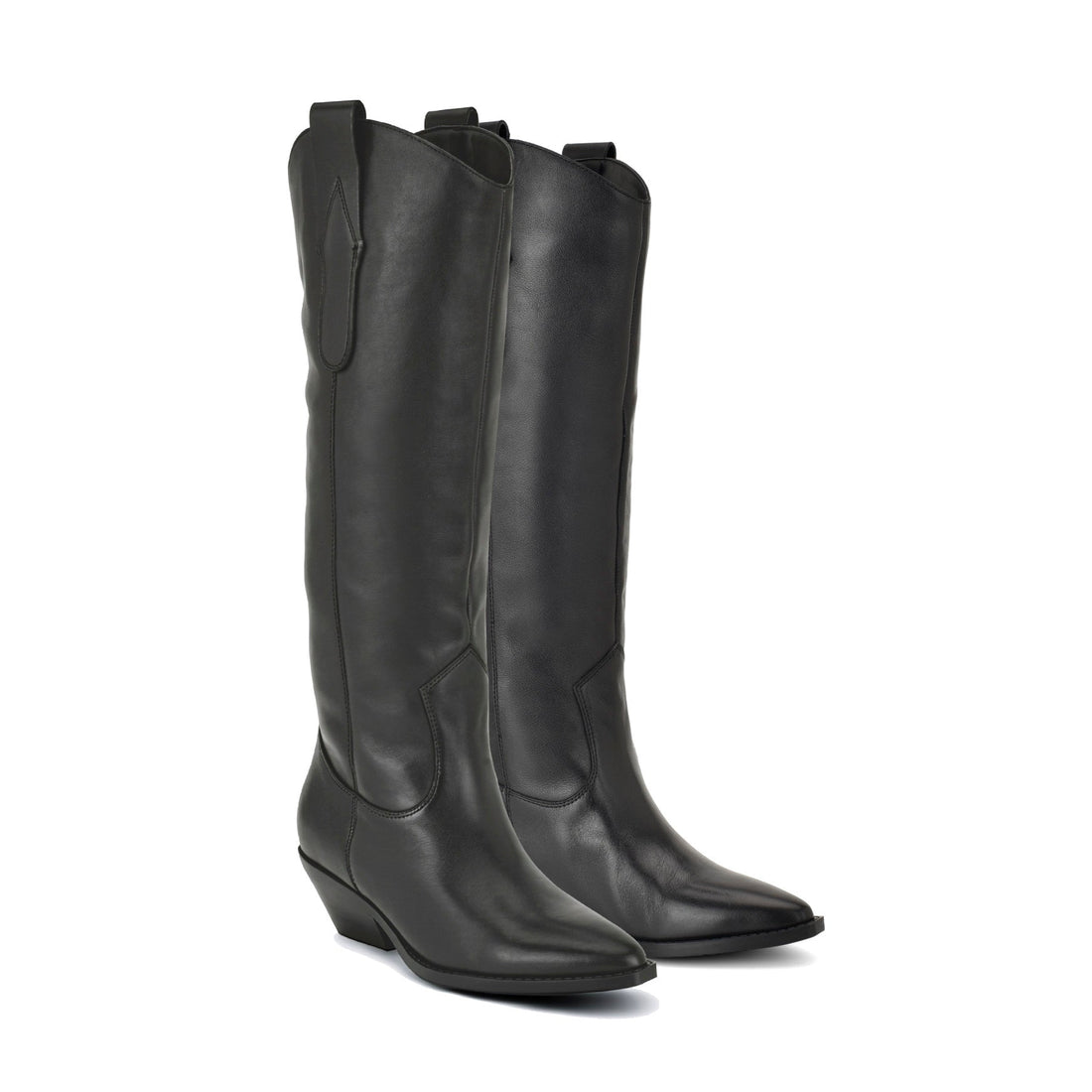 Asken Leather Western Boots