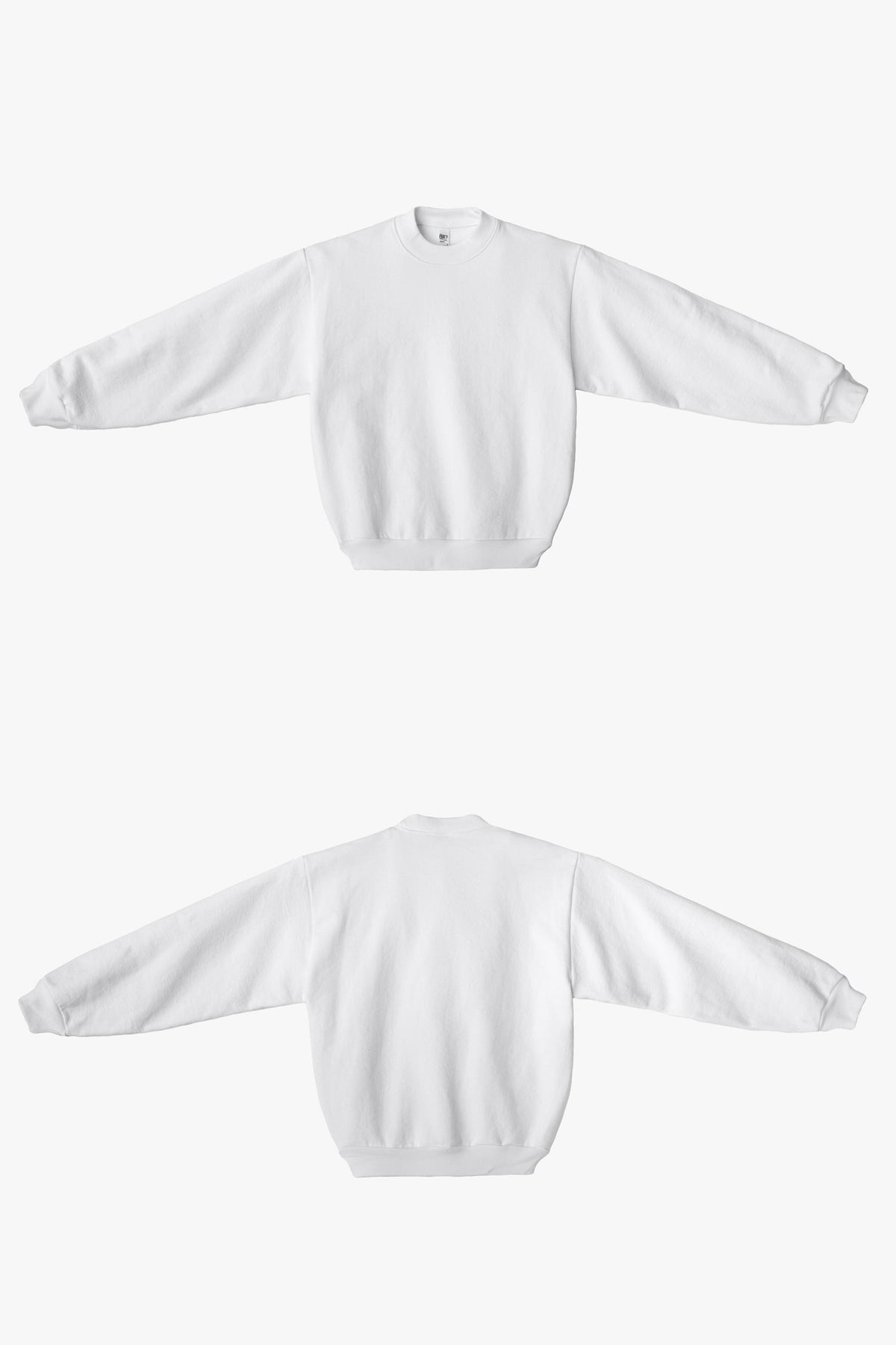 HF07 - Heavy Fleece Crewneck Sweatshirt (Piece Dye)